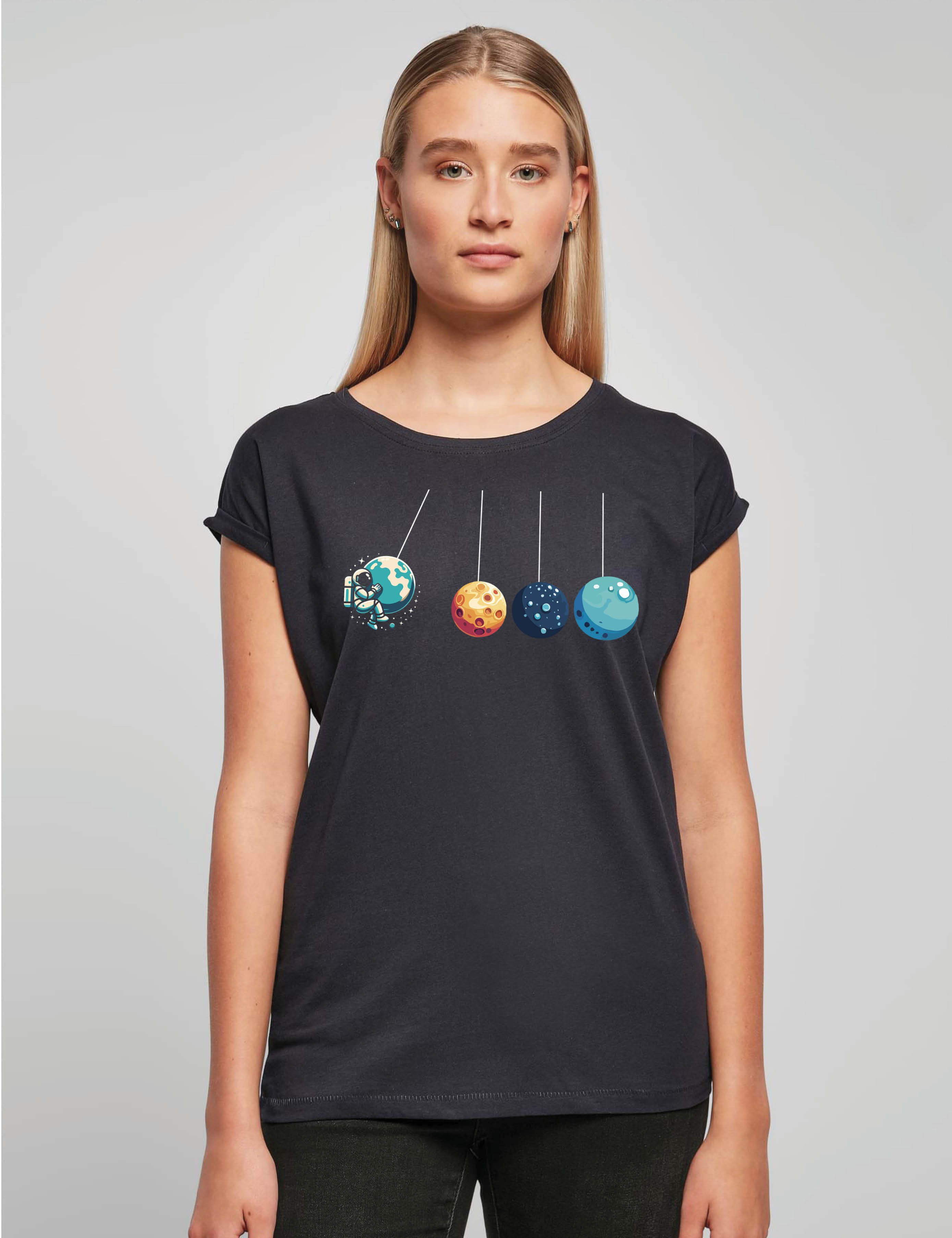 Youth Designz Print-Shirt "Planeten Universum" Damen günstig online kaufen