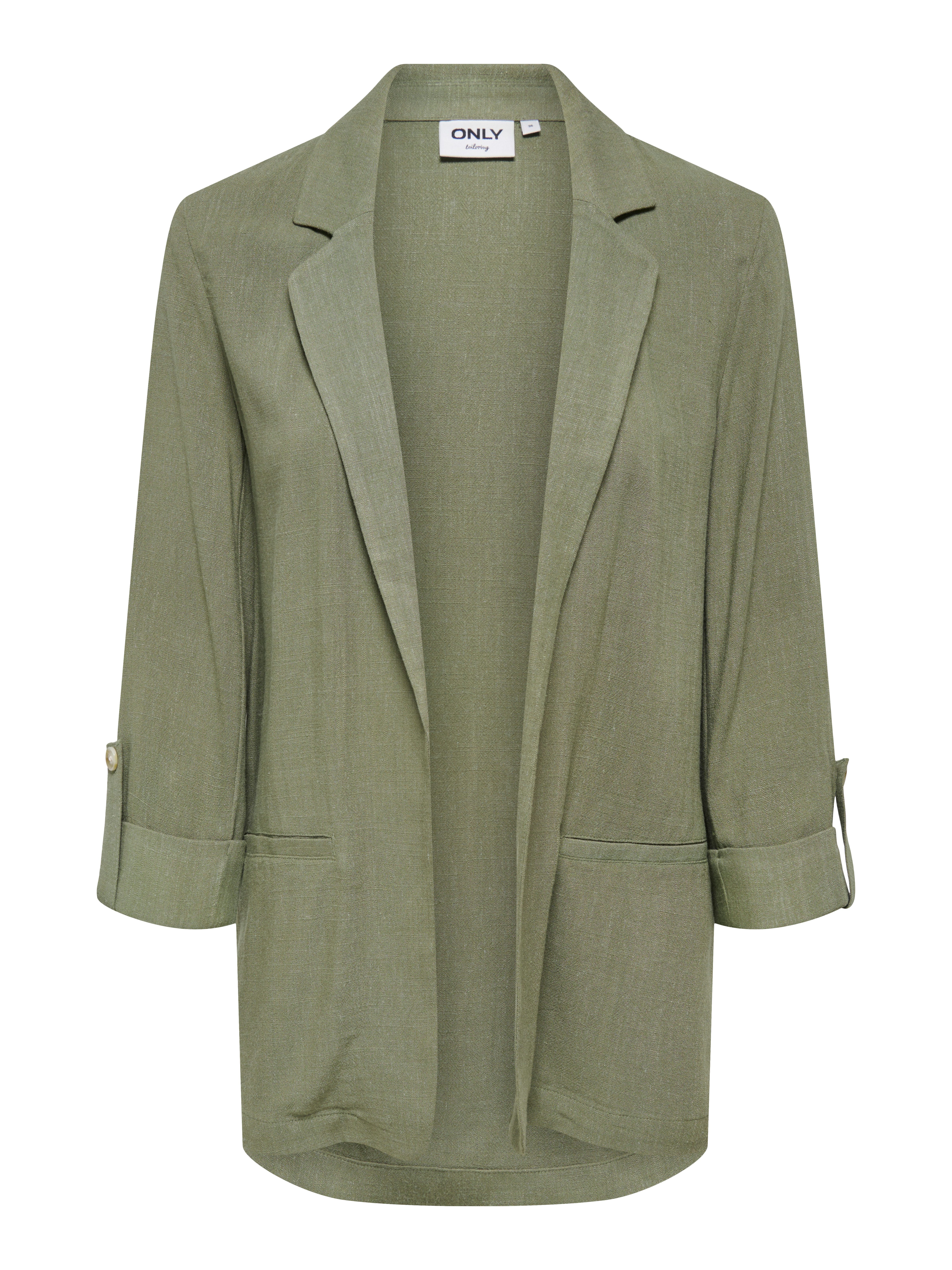 ONLY Longblazer ONLSIESTA 3/4 OPEN LIN BL BLAZE TLR NOOS