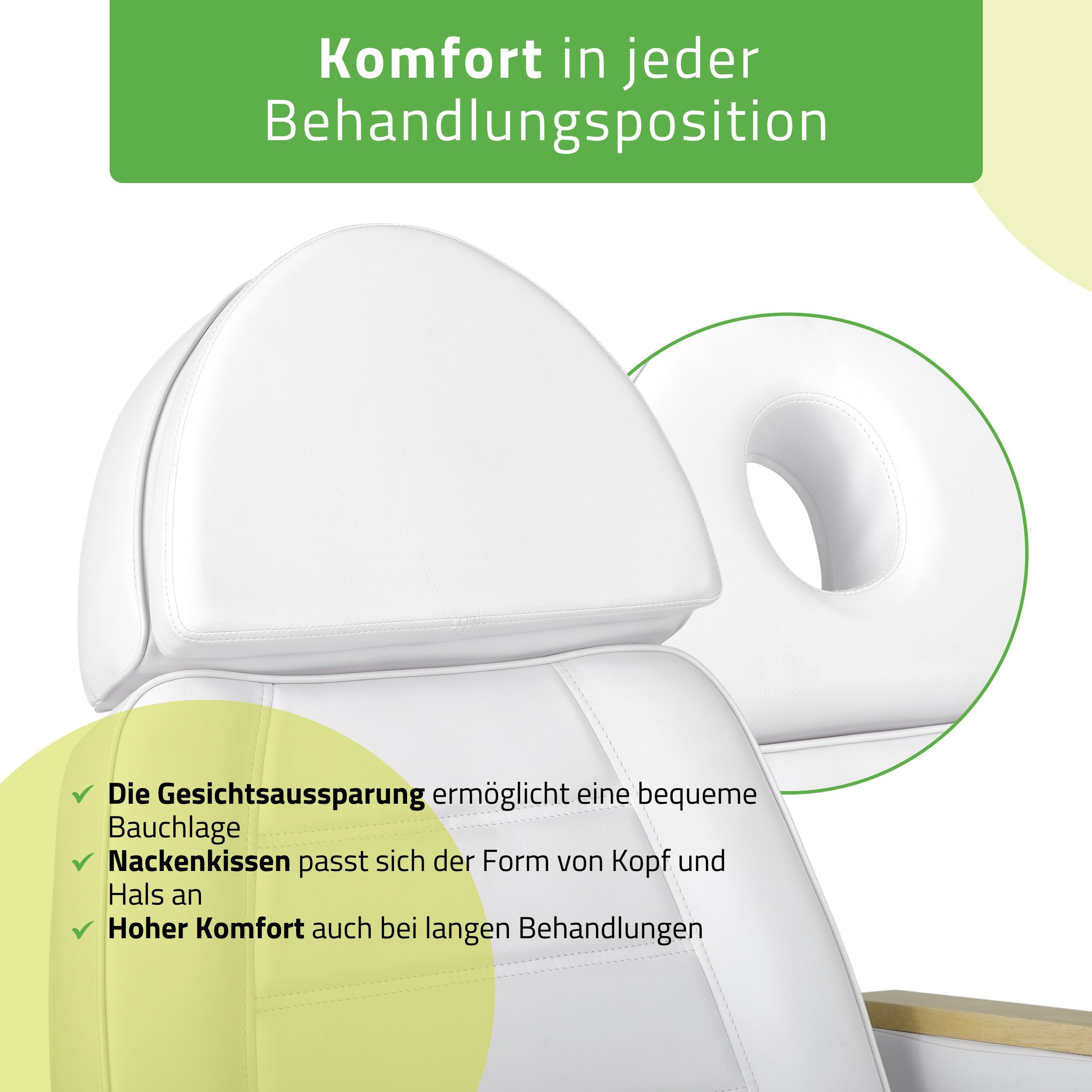 Habys Massageliege Leo PRO 4 Kosmetikliege Kosmetikstuhl Elektrisch