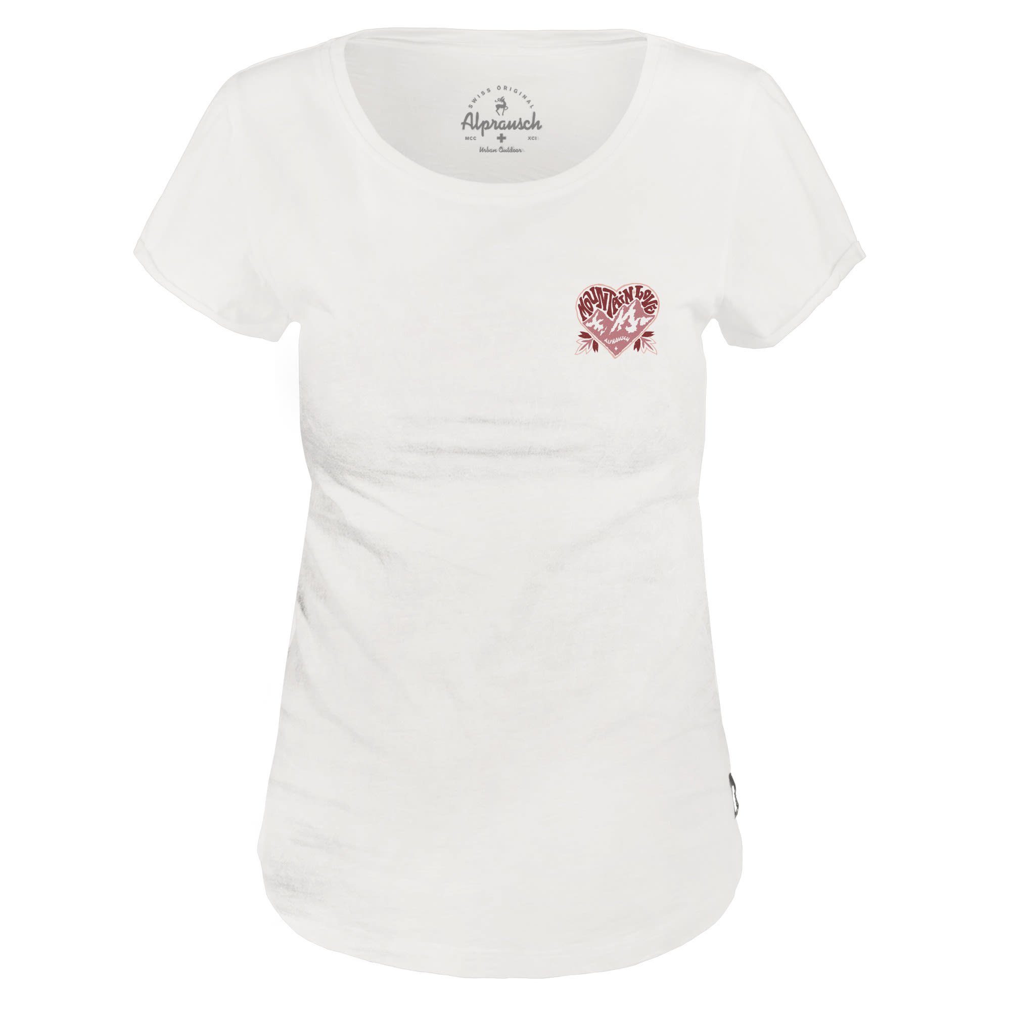 Damen Kurzarm-Shirt W Alpamore T-Shirt Alprausch Alprausch T-shirt