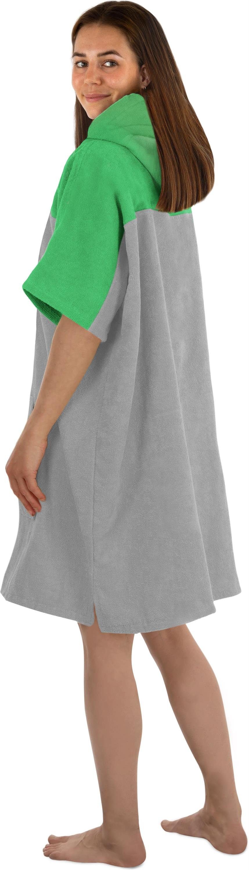 normani Badeponcho Damen Surfer Poncho Kuta, Bio-Baumwolle, Kapuze, Schlupf, Badeponcho aus 100 % saugstarker Bio-Baumwolle – Bild 3 von 5