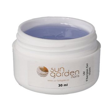 Sun Garden Nails Nagellack 30 ml UV Fiberglas Gel Violett-Klar