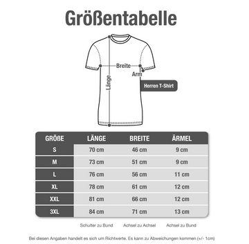 Shirtracer T-Shirt Der frühe Vogel fängt den Wurm! Ich bleibe bei Bier! - schwarz Party & Alkohol Herren