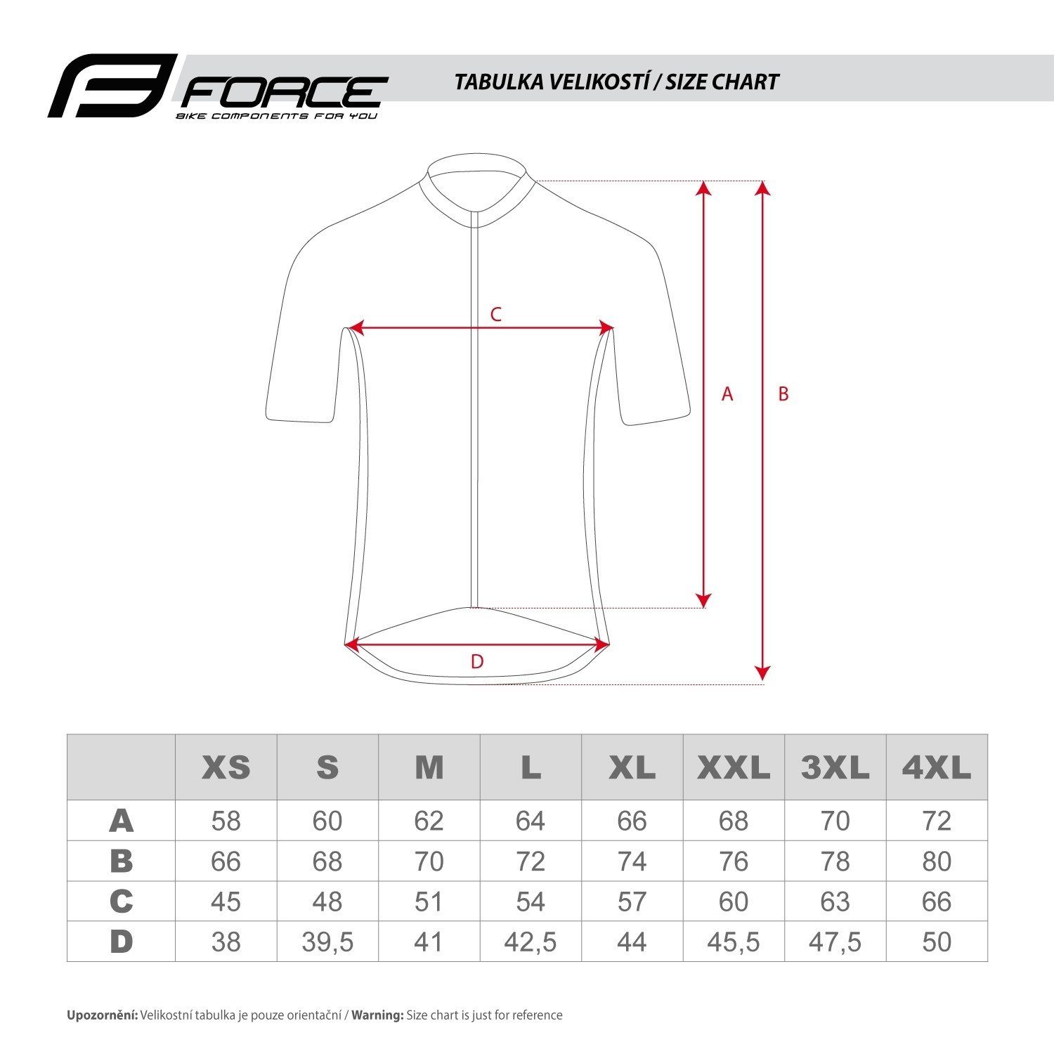 FORCE Radtrikot Jersey FORCE ROCK schwarz/weiss günstig online kaufen