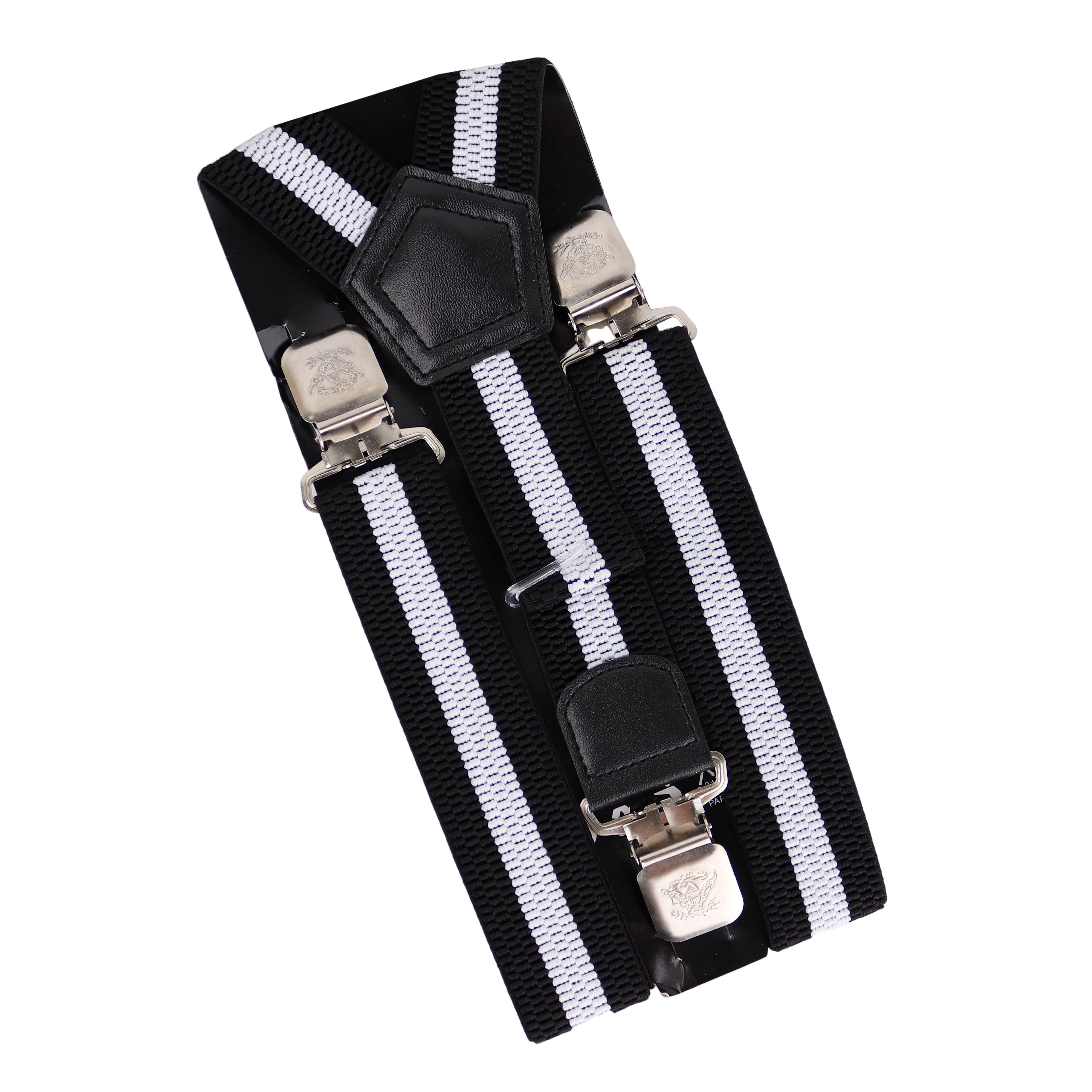 MIRROSI Hosenträger 4cm Breites X-Form mit extra Starken Clipverschluß (hoher Tragekomfort) Länge verstellbar für Damen und Herren