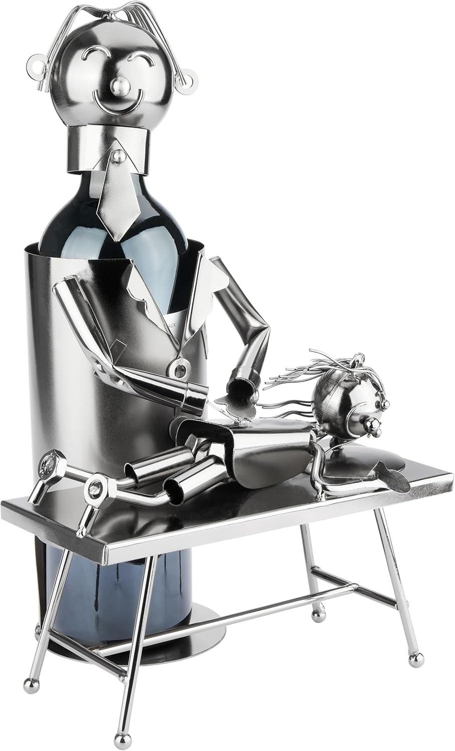 BRUBAKER Weinflaschenhalter Physiotherapeut - Metall Flaschenhalter Physiot günstig online kaufen