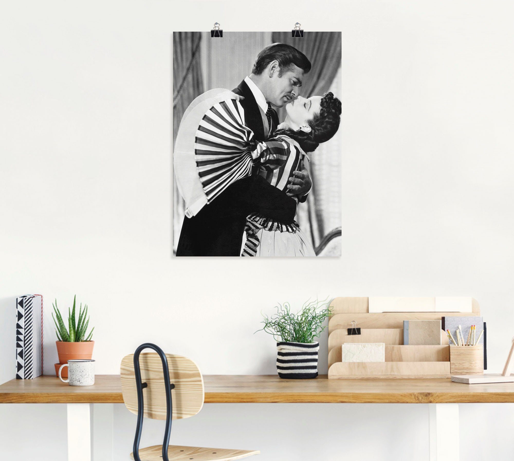 Artland Wandbild »Vom Winde verweht 1939 III«, Film (1 Stück), in vielen Größen & Produktarten -Leinwandbild, Poster, Wandaufkleber / Wandtattoo auch für Badezimmer geeignet-HomeTrends