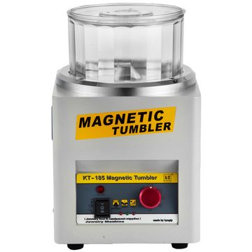 VEVOR Poliermaschine Mini KT-185 magnetische Tumbler 180 mm Nichteisenmetalle, 2000 RPM