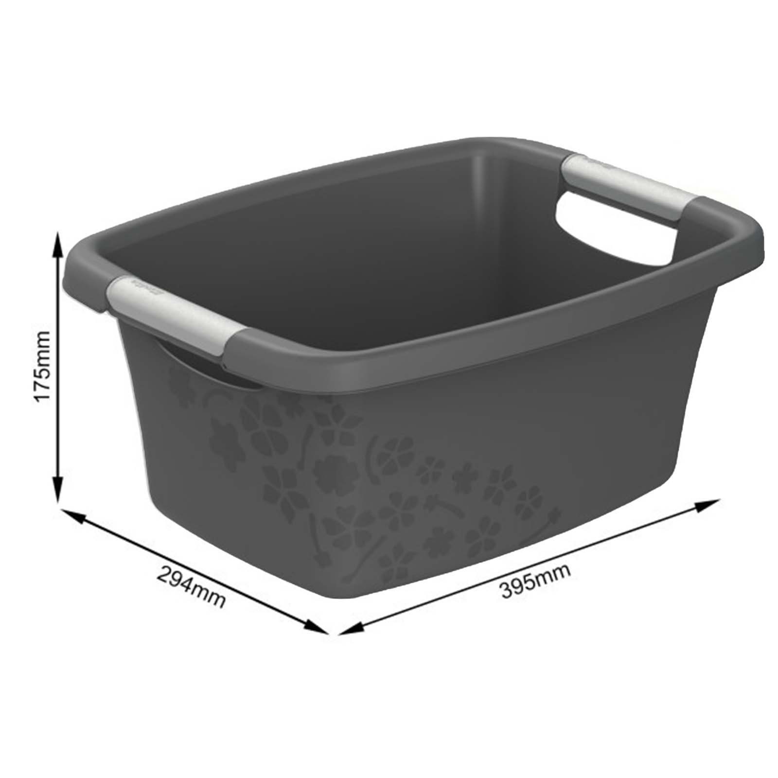 ROTHO Wäschekorb Flowers Wäschekorbset 3 tlg. günstig online kaufen