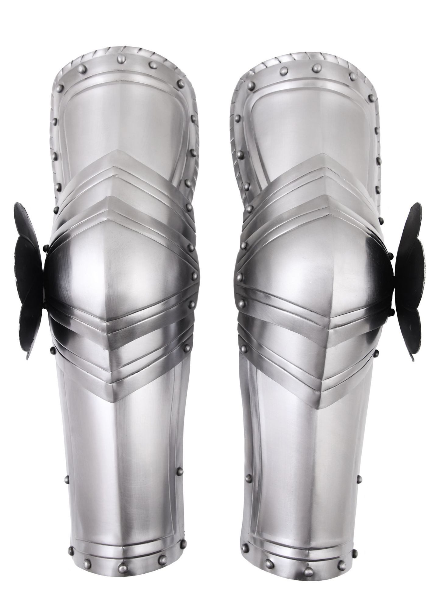 Battle Merchant Ritter-Kostüm Gotische Armschützer, Paar, 1,2 mm Stahl