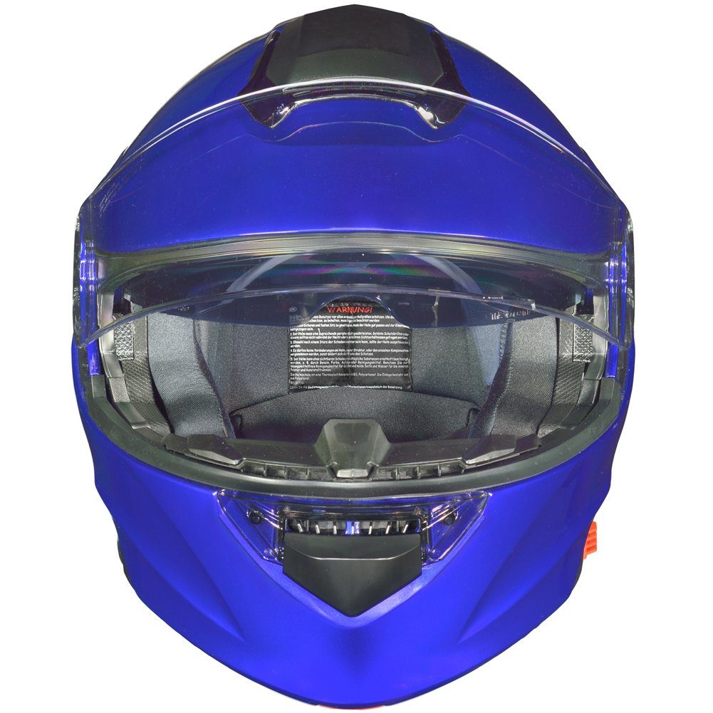 rueger-helmets Motorradhelm rueger RS-982 Klapphelm mit getöntem Klappvisier, 1460 Gramm, XS.XL – Bild 2 von 5