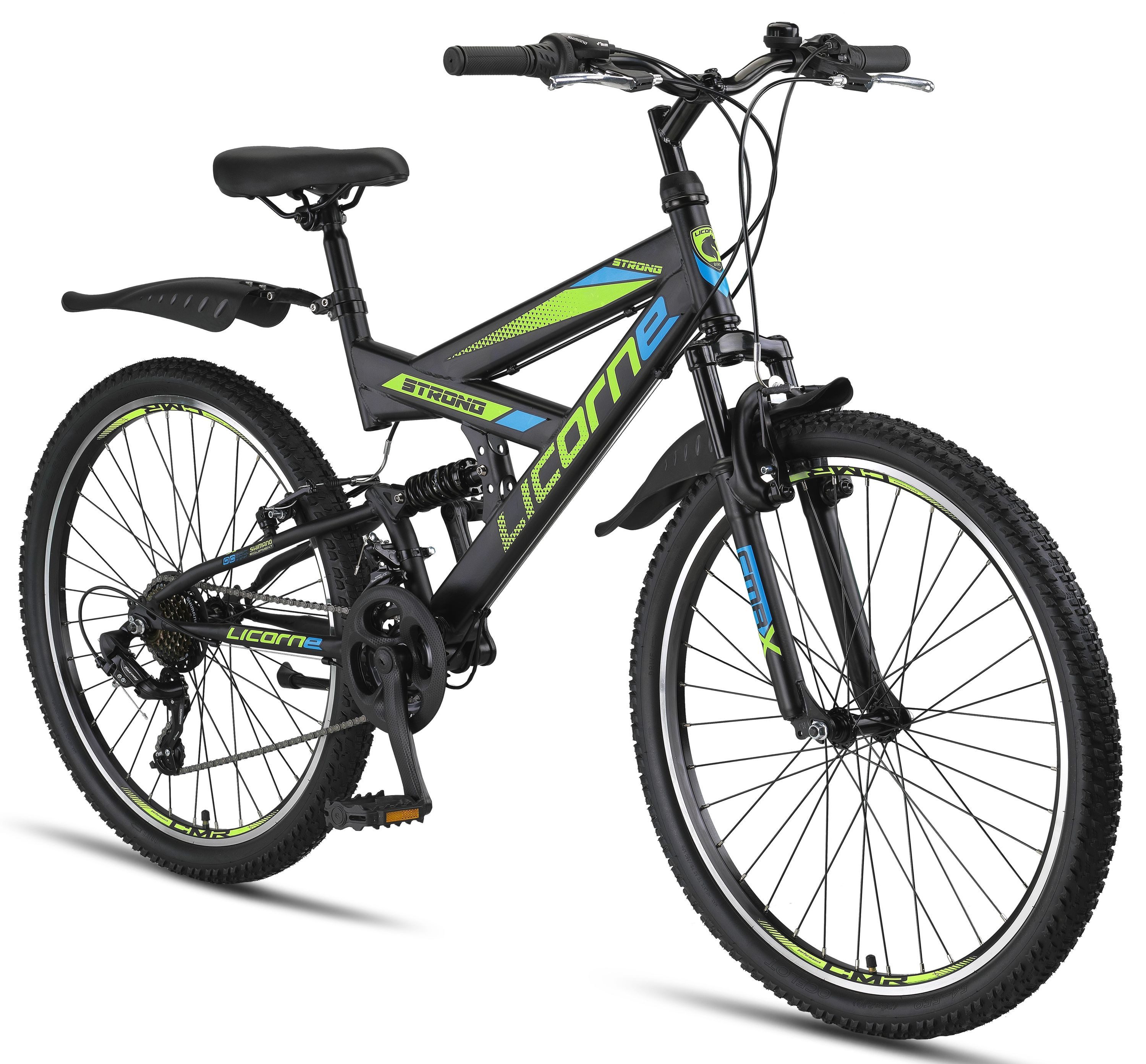 Licorne Bike Mountainbike Licorne Bike Strong V Premium Mountainbike in 24 und 26 Zoll - Fahrrad