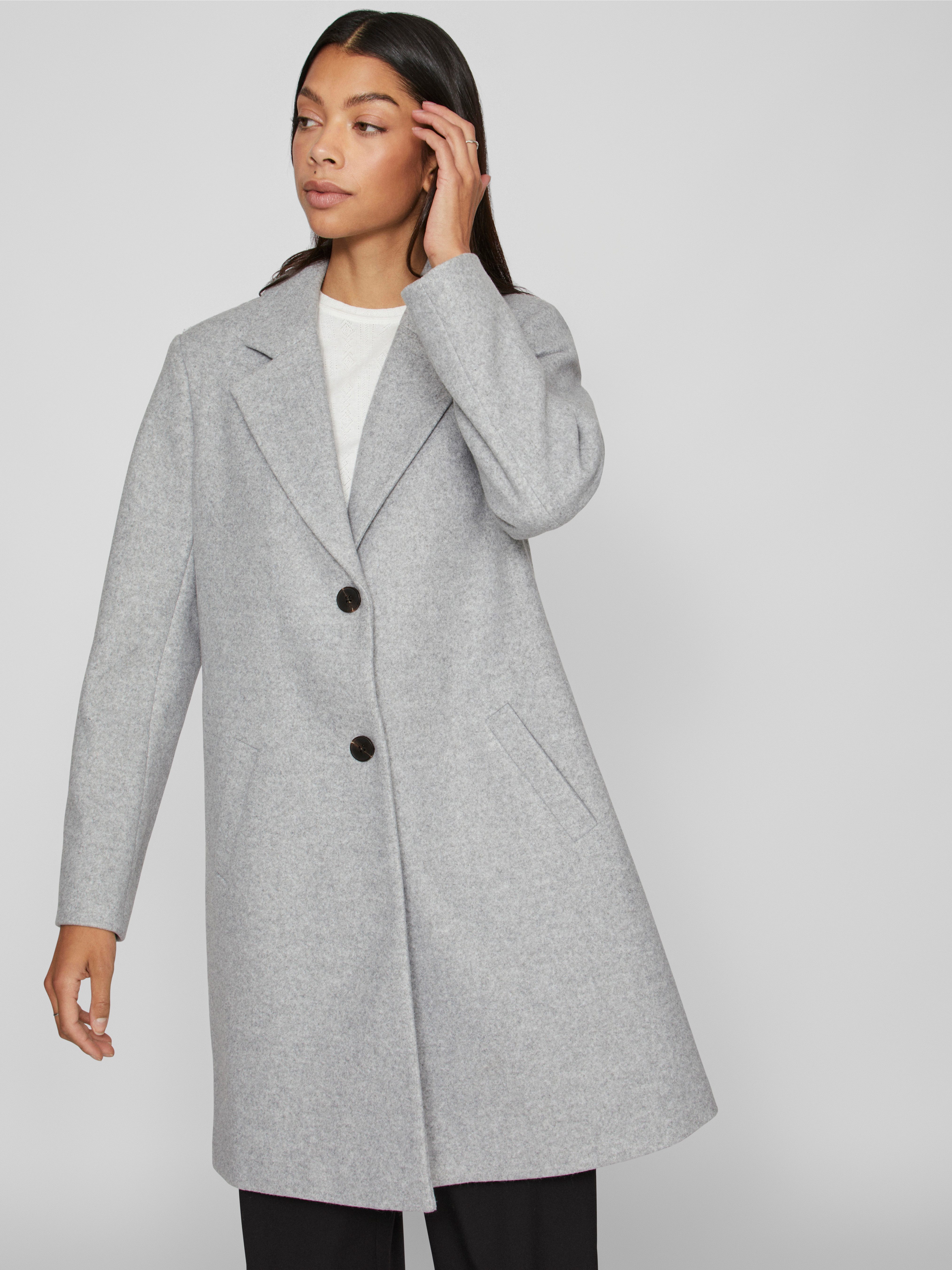 Vila Kurzmantel VICLAUDIA BUTTON COAT - günstig online kaufen