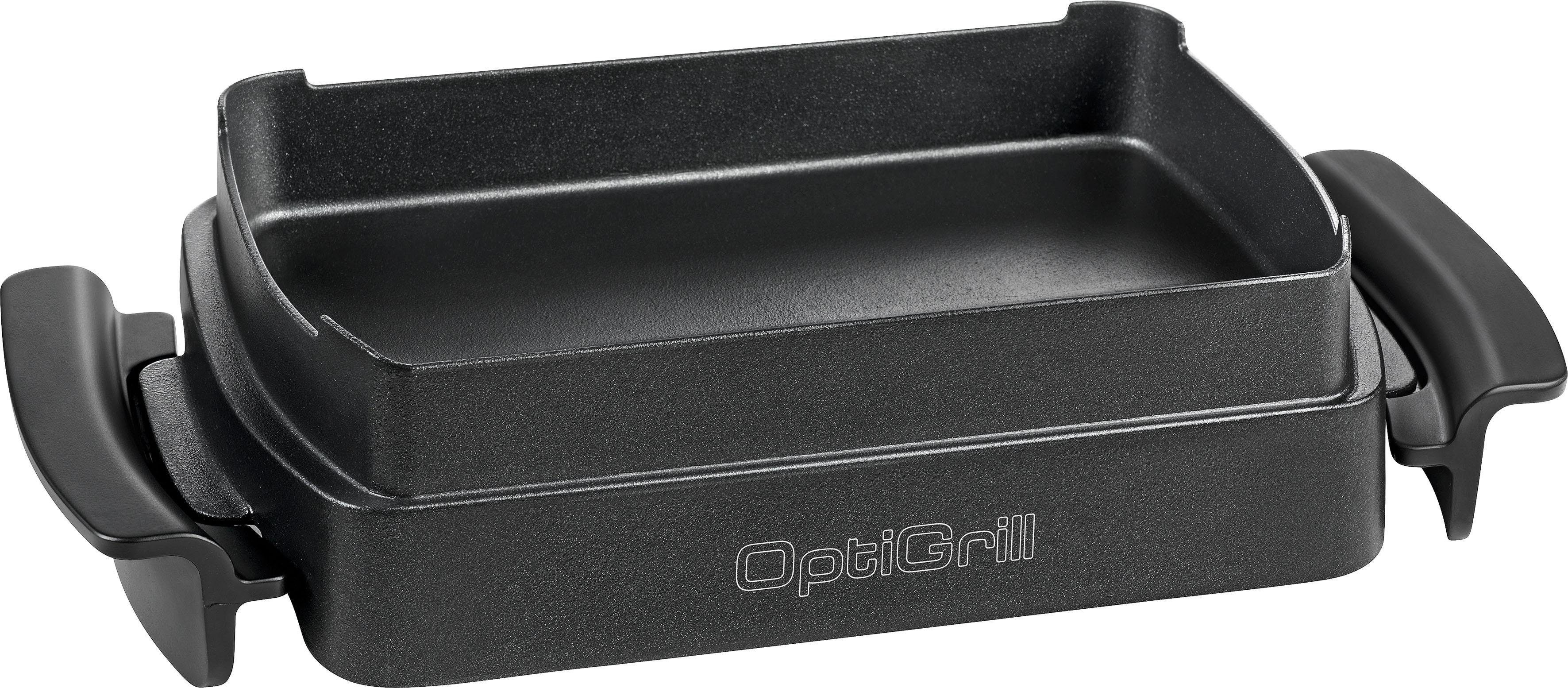 Tefal Backeinsatz Snacking & Baking für den OptiGrill, Zubehör für OptiGrill+ und OptiGrill Elite, GC714, GC712, GC730, GC750D, für OptiGrill+ / Elite GC706x, GC707x GC71xx, GC73xx und GC75xx