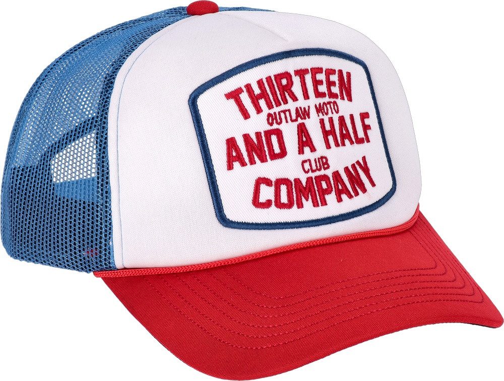 13 1/2 Snapback Cap Outlaw Club Trucker Cap