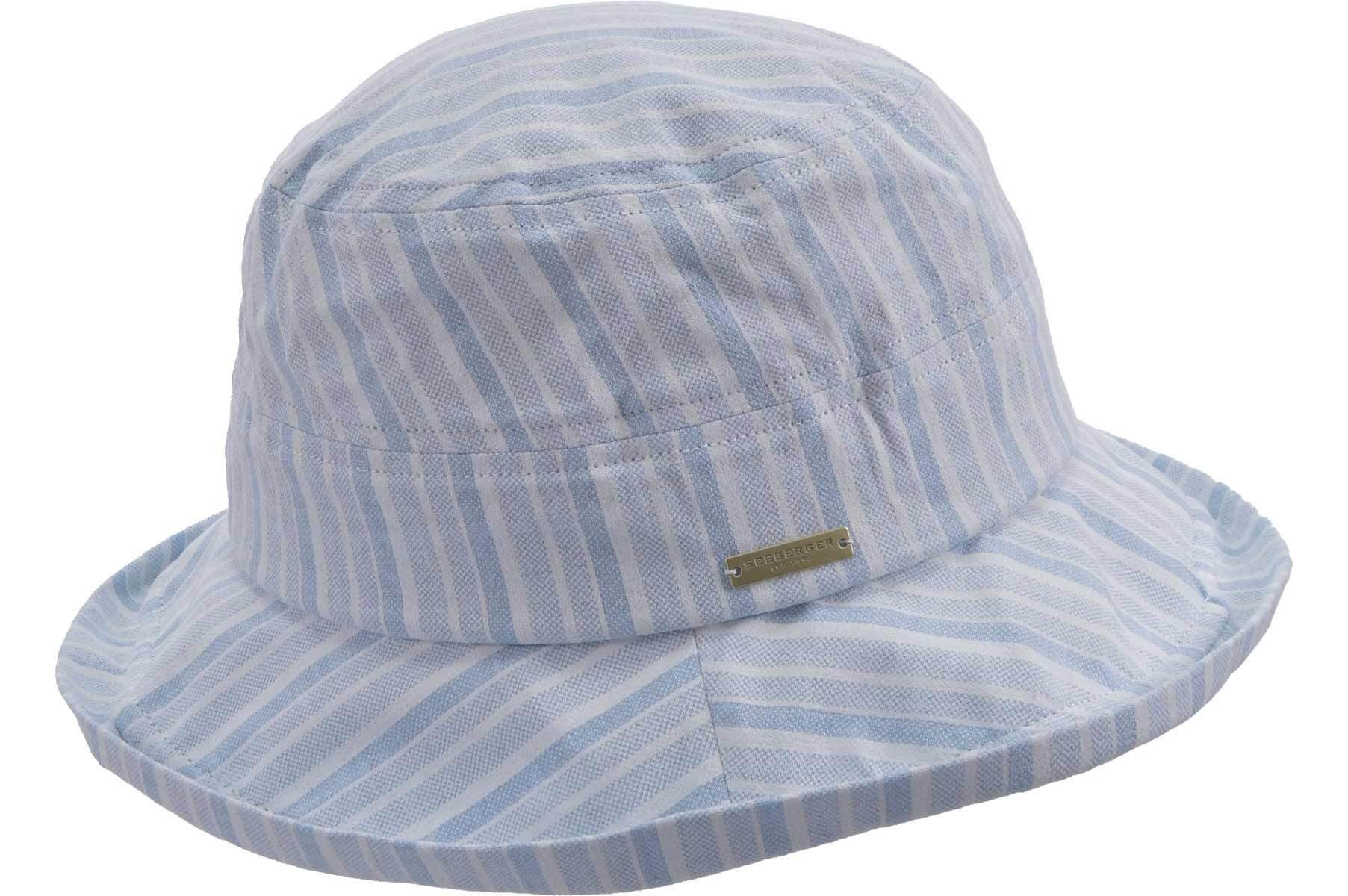 Seeberger Sonnenhut Baumwoll-Viskosestoff Bolero gestreift 55613-0 günstig online kaufen