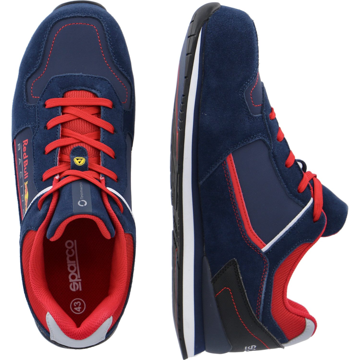 sparco Halbschuh S3 "GYMKHANA RED BULL" Sicherheitsschuh