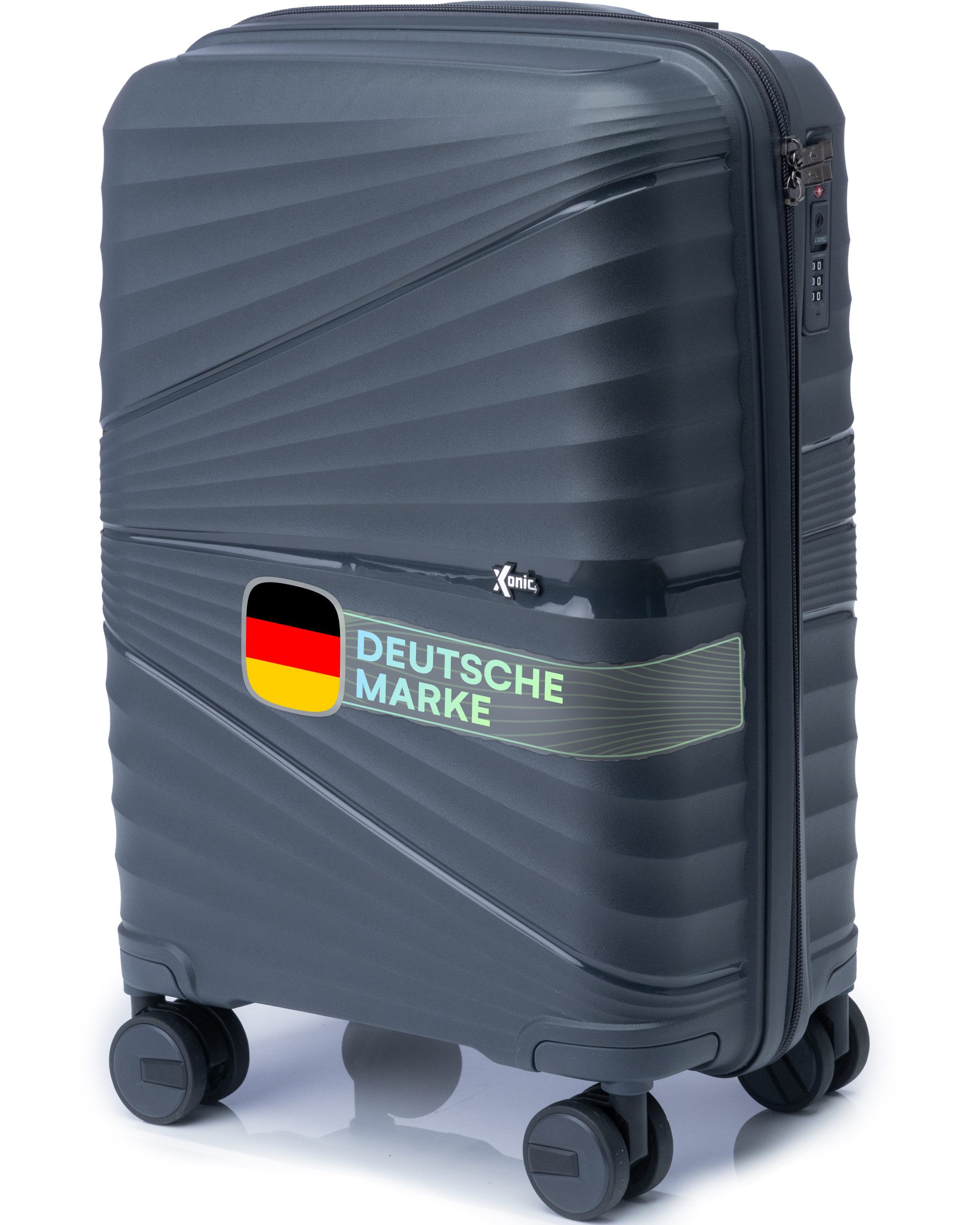 Koffer Xonic® Hartschalenkoffer Bruchsicherer Rollkoffer TSA-Reisekoffer
