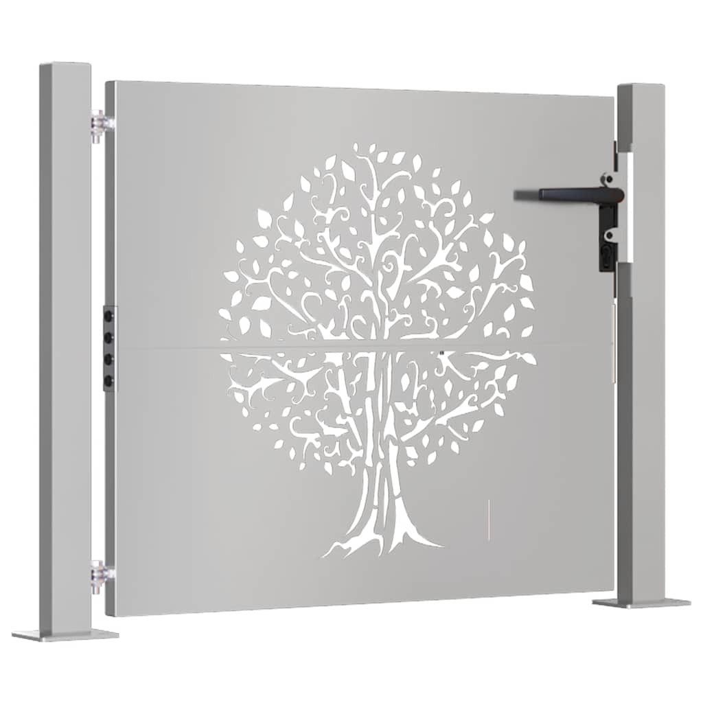 vidaXL Gartentor Gartentor 105x80 cm Cortenstahl günstig online kaufen