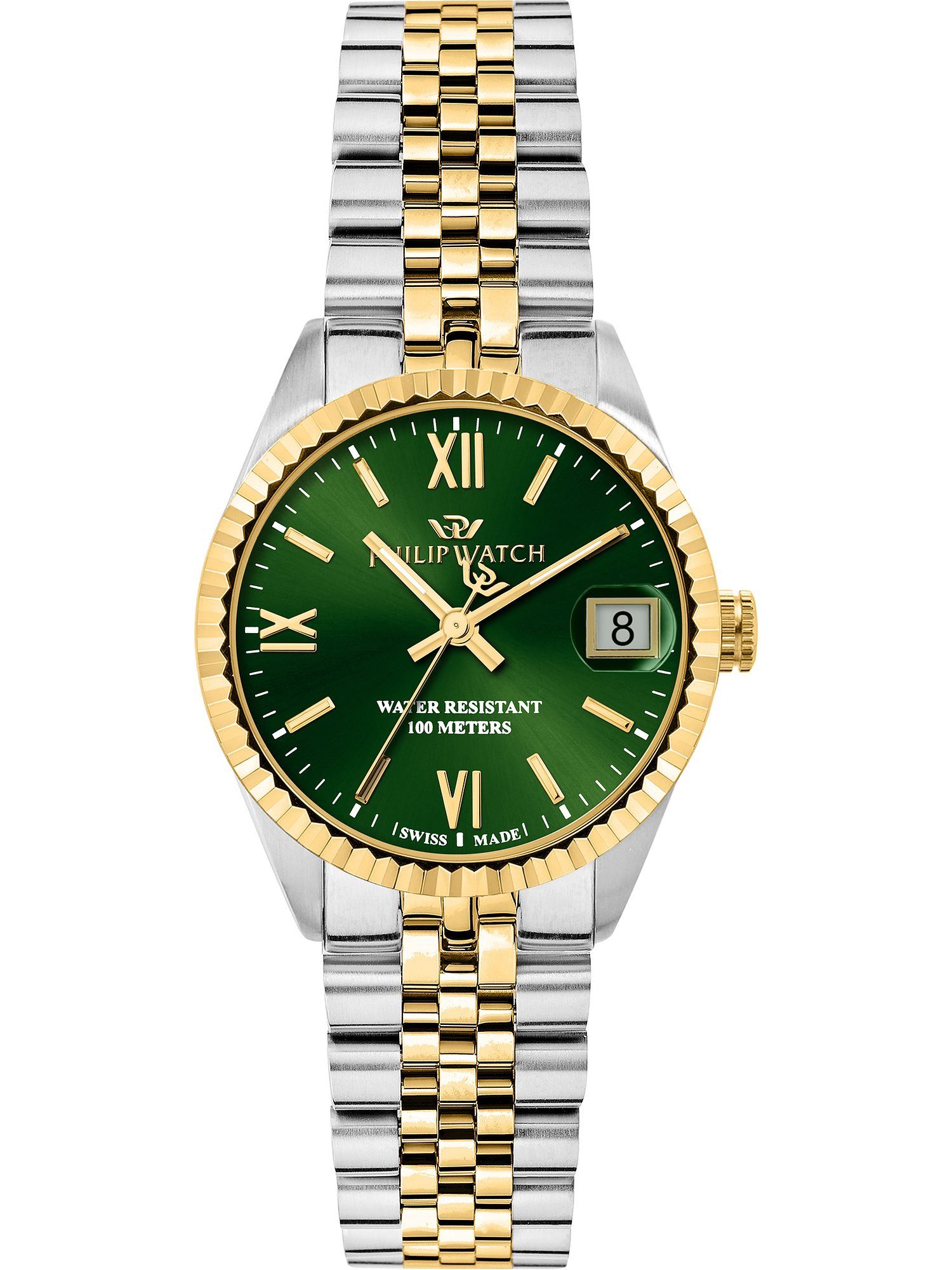Quarzuhr Philip Watch Damen-Uhren Analog Quarz