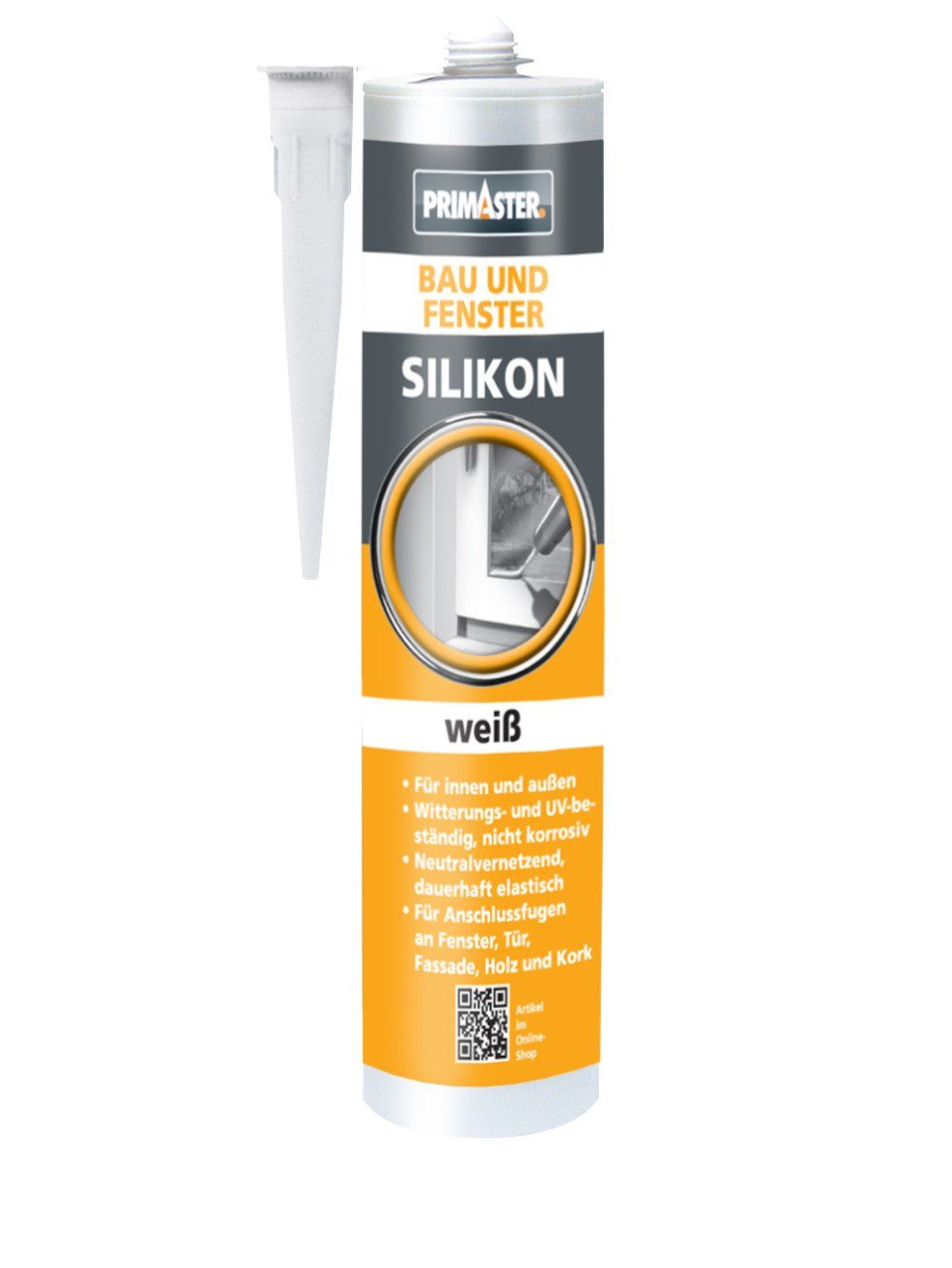 Primaster Silikon Primaster Bau und Fenster Silikon weiß 310 ml günstig online kaufen