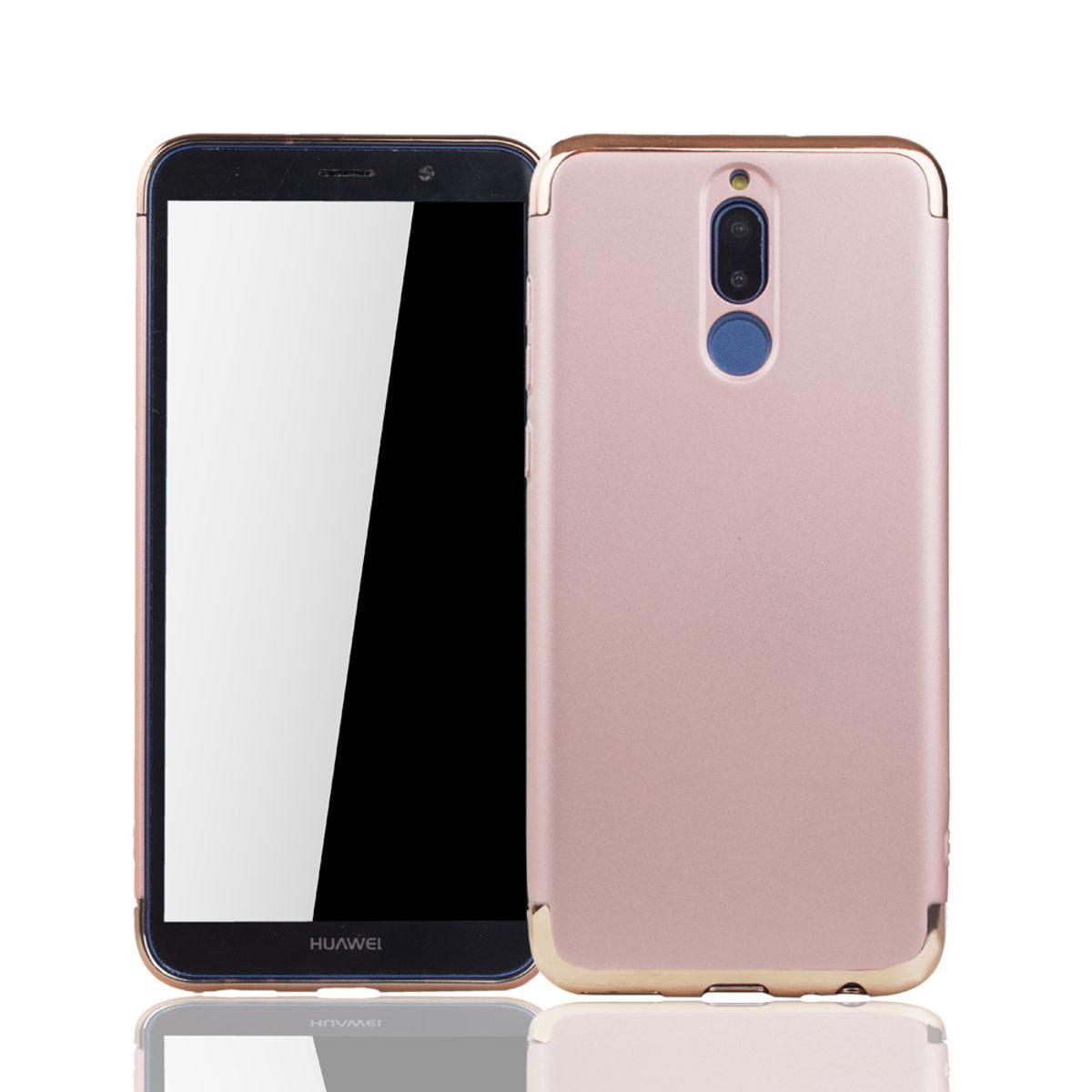 König Design Handyhülle Huawei Mate 10 Lite, Huawei Mate 10 Lite Handyhülle Backcover Rosa