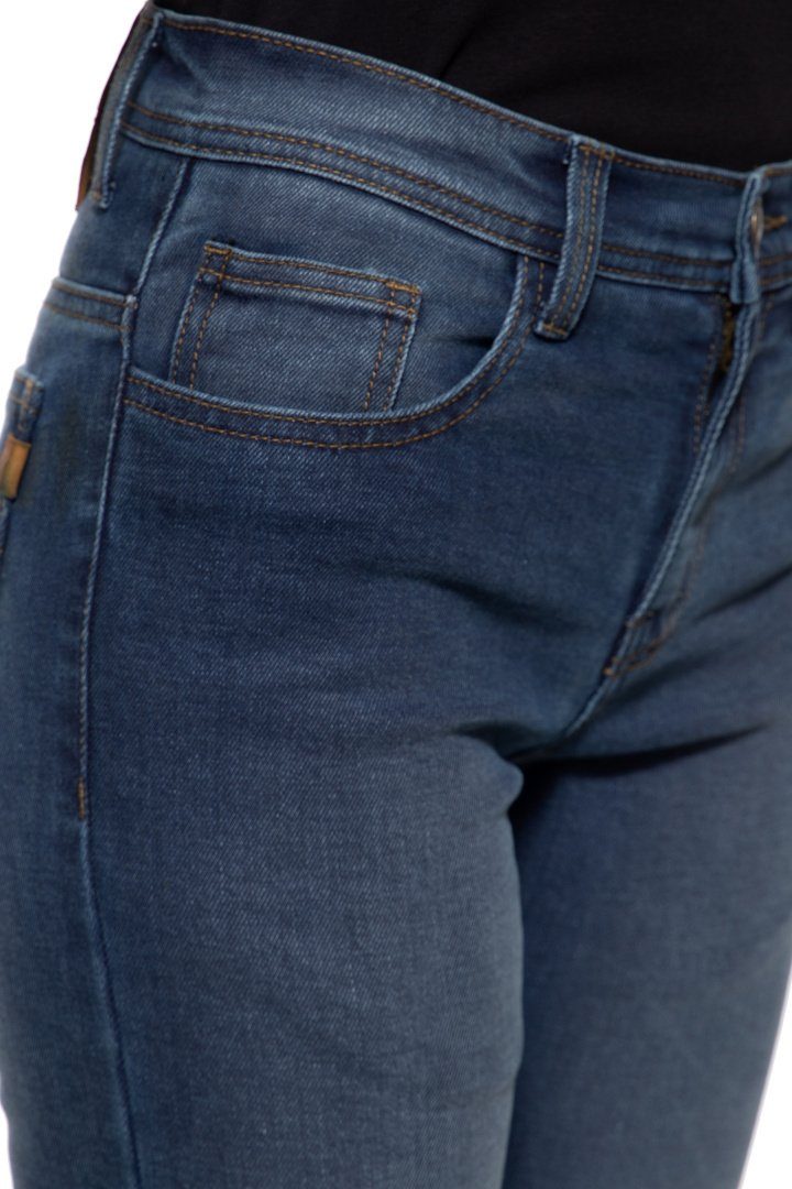 King Kerosin Motorradhose Queen Kerosin Motogear Light Blue Damen Motorrad Jeans abriebfest reißfest