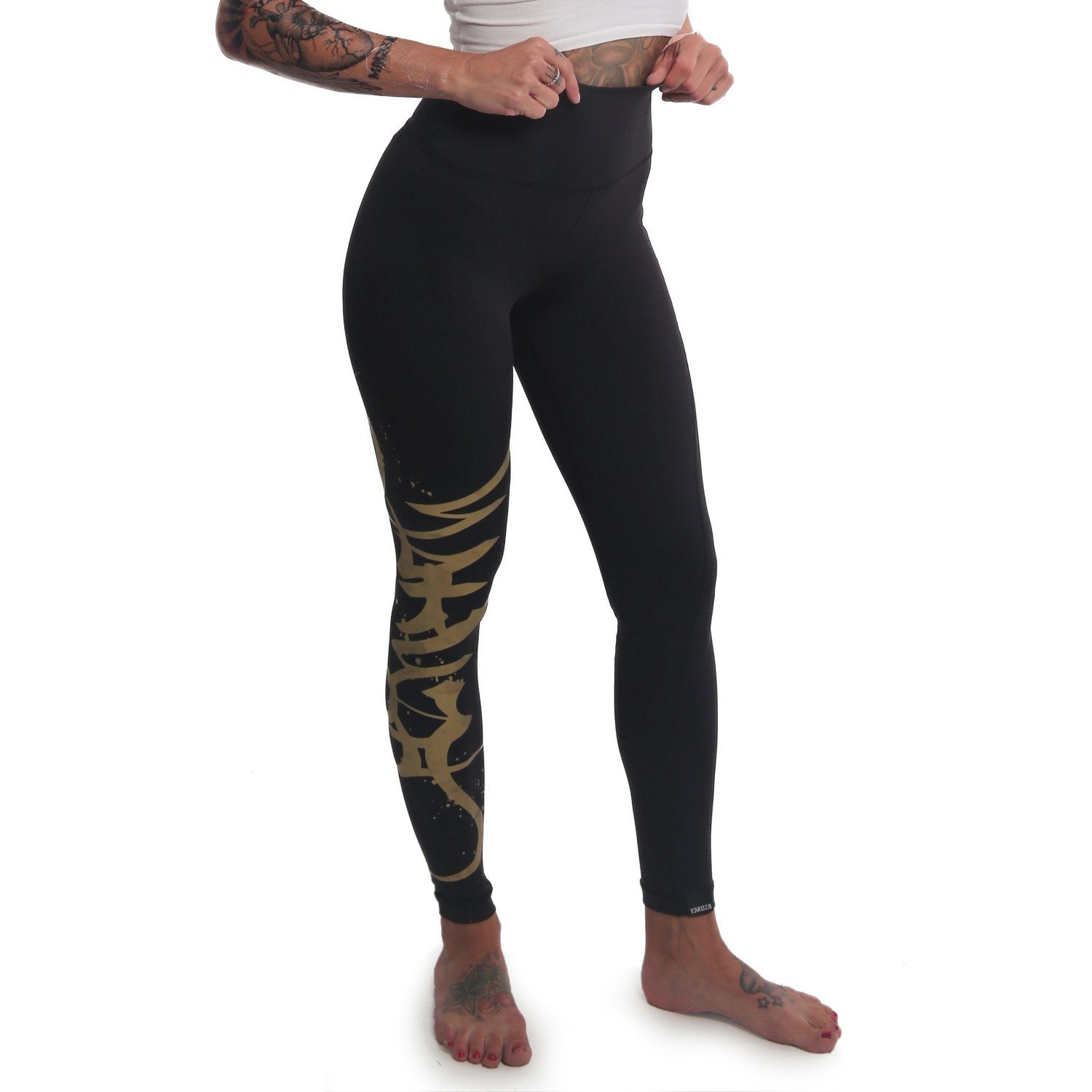 YAKUZA Leggings Tag mit mittelhohem Bund günstig online kaufen