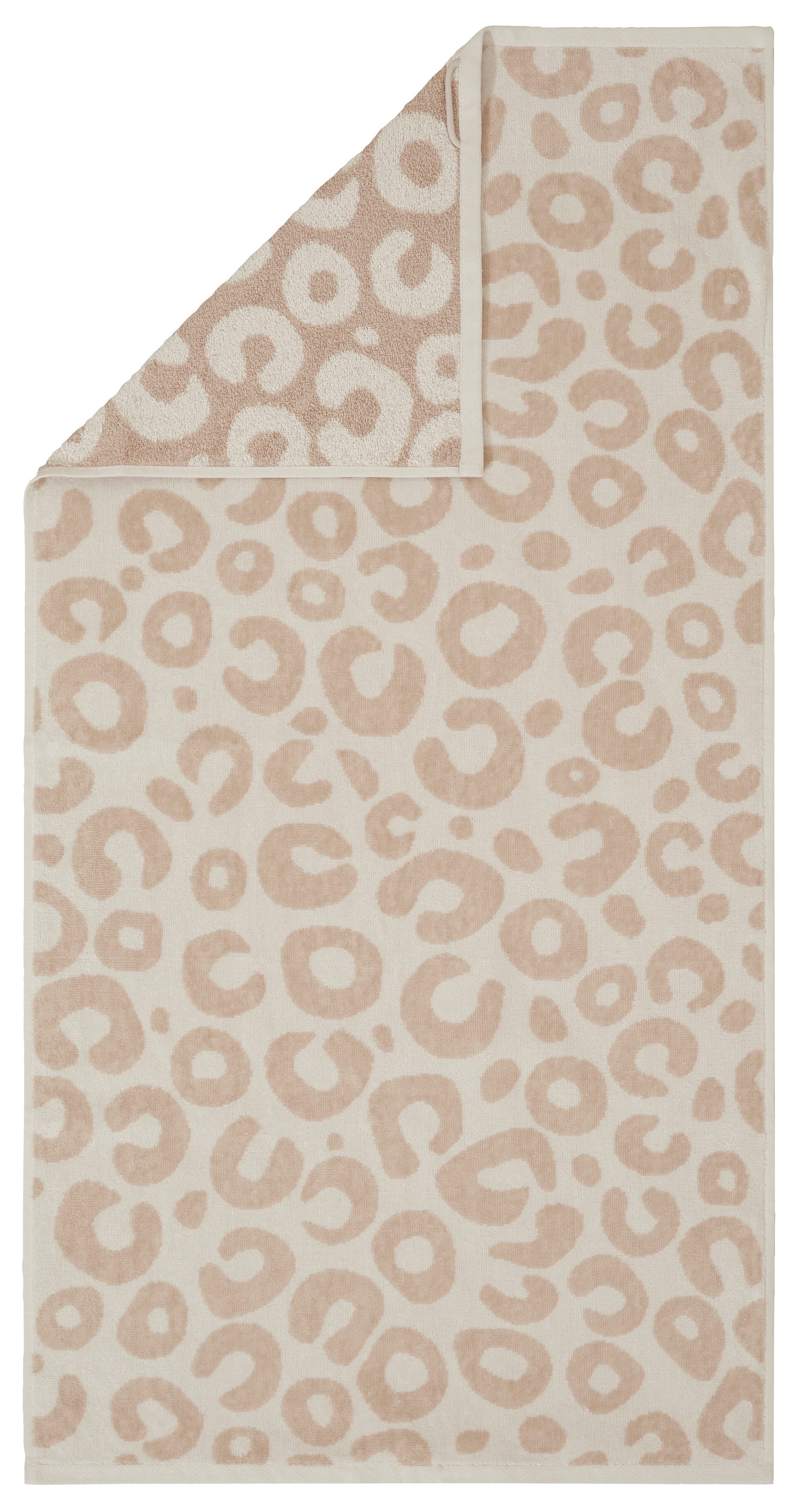 OTTO home Handtuch Set Anna Leopardenmuster, 8-tlg Handtuch-Set, 100% Baumwolle, Frottiervelours (Set, 8-St), Duschtücher, Handtücher und Gästetücher, weich, modern, Animal Print