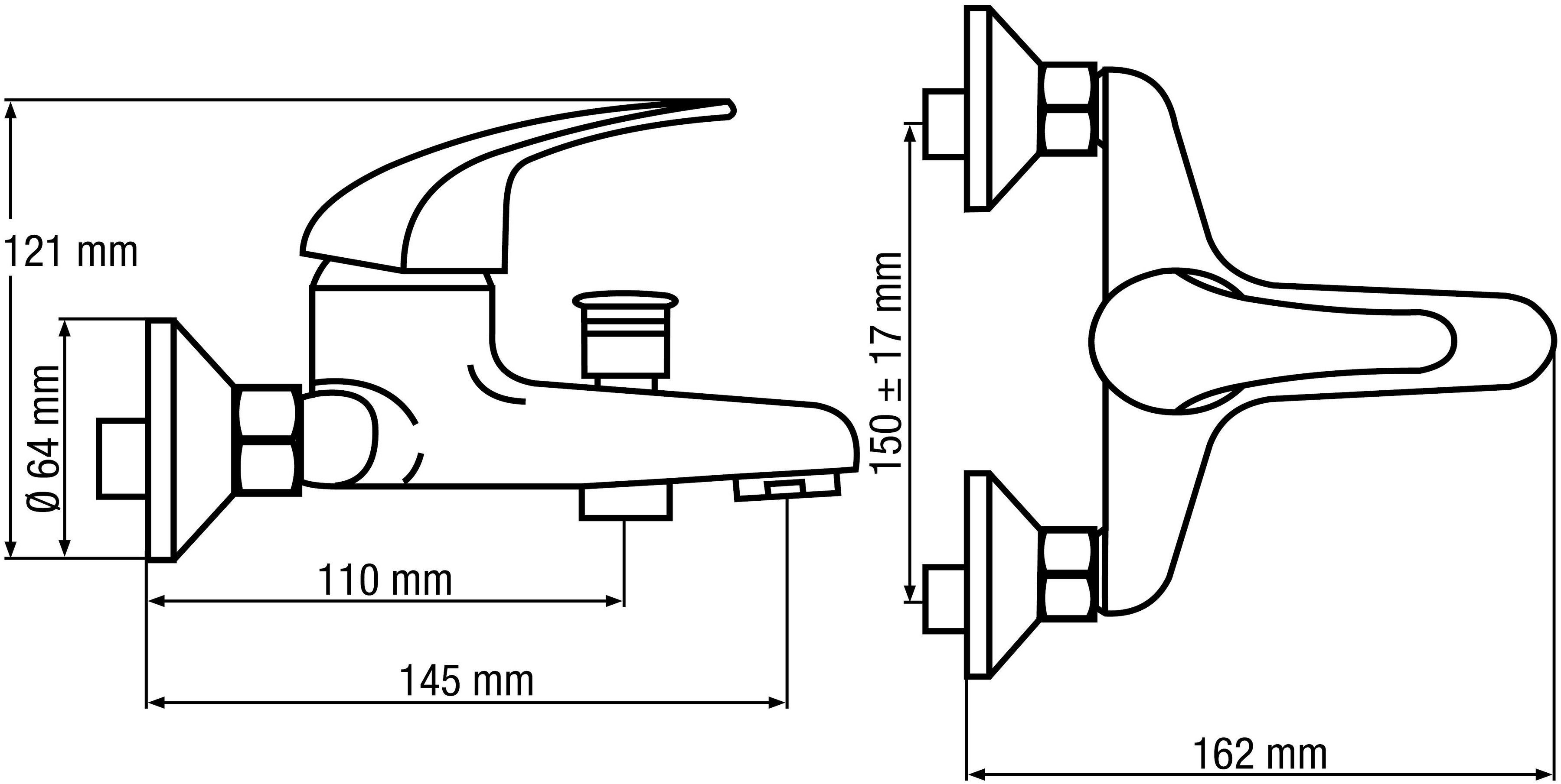 CORNAT Wannenarmatur Piccolo günstig online kaufen