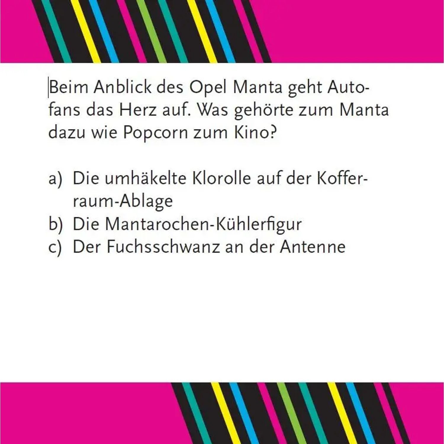 ars vivendi Spiel Das 80er Quiz