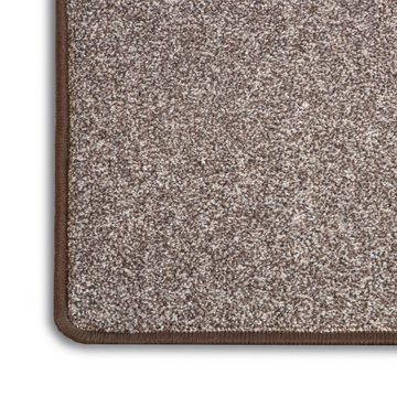 Veloursteppich Lyon Braun, Teppichläufer erhältlich in vielen Größen, Floordirekt, rechteckig, Höhe: 10 mm