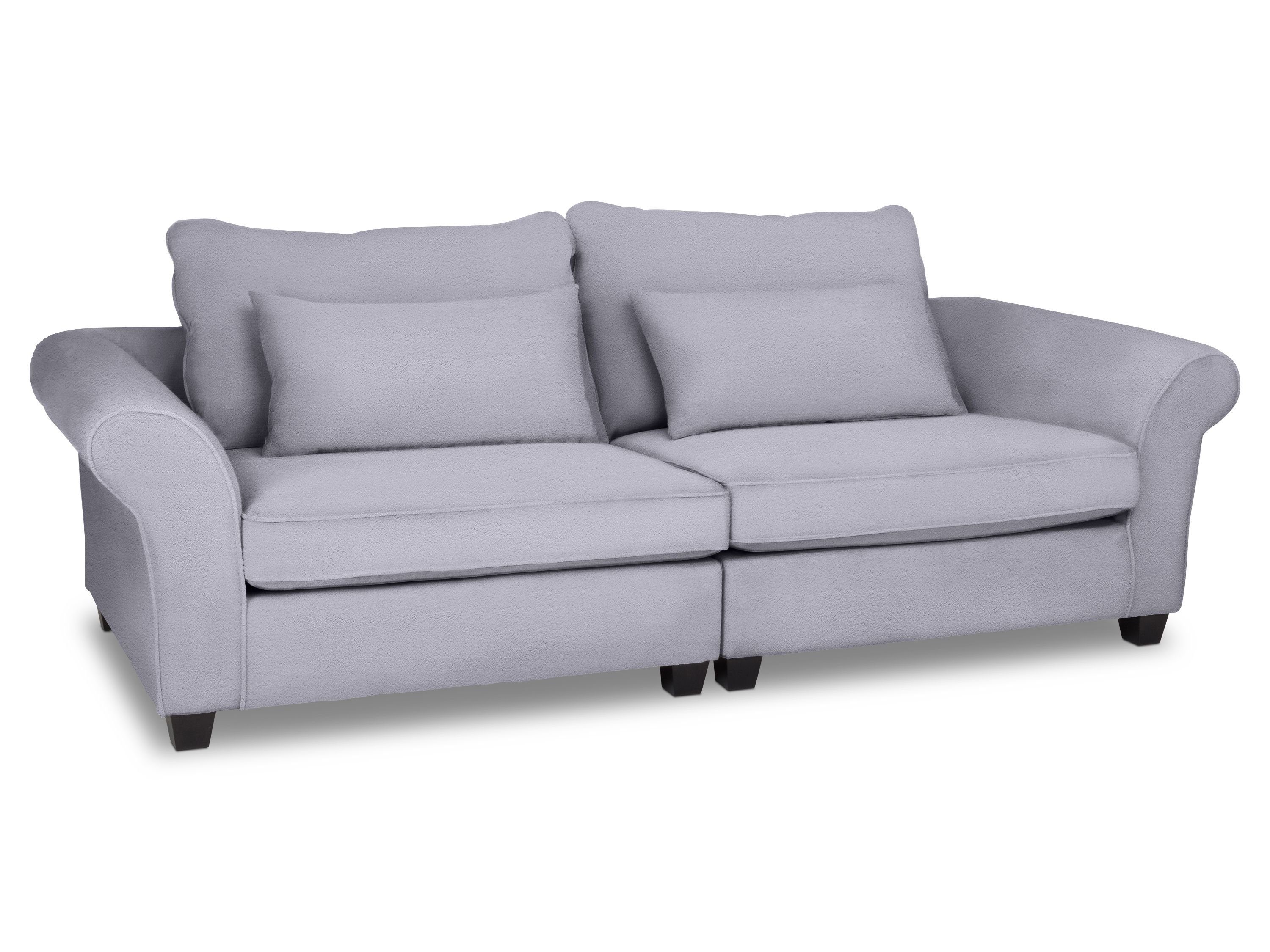 SANSIBAR Living Sofa Megasofa, Megasofa SANSIBAR SANDE (BHT 264x70x111 cm) BHT 264x70x111 cm hellgrau