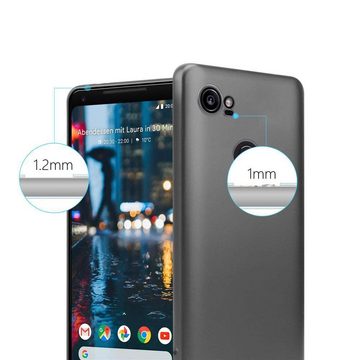 Cadorabo Handyhülle Google PIXEL 2 XL Google PIXEL 2 XL, Flexible TPU Silikon Handy Schutzhülle - Hülle - ultra slim