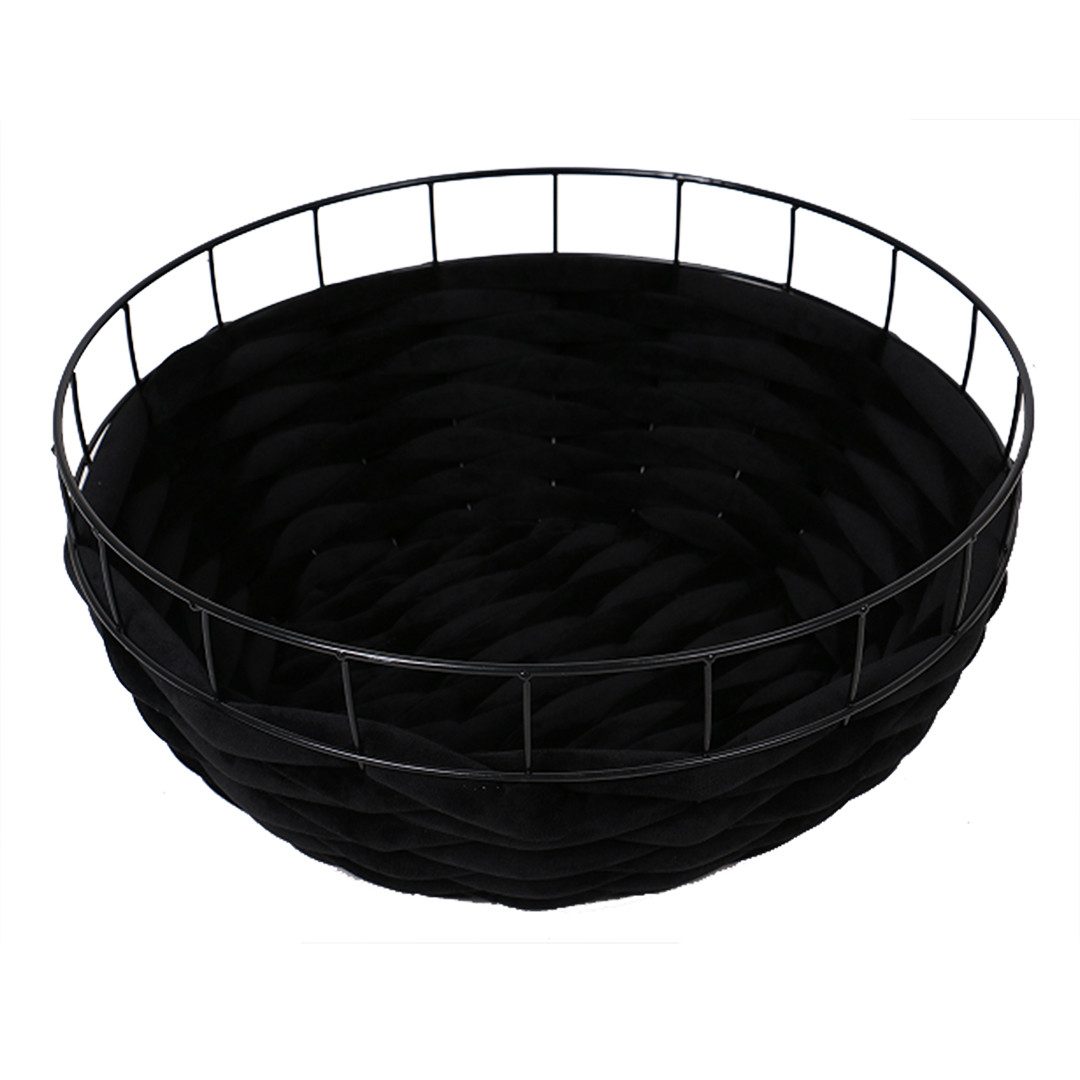 D&D Tierbett D&D Drahtkorb Ferry - schwarz Maße: 45x45x20cm