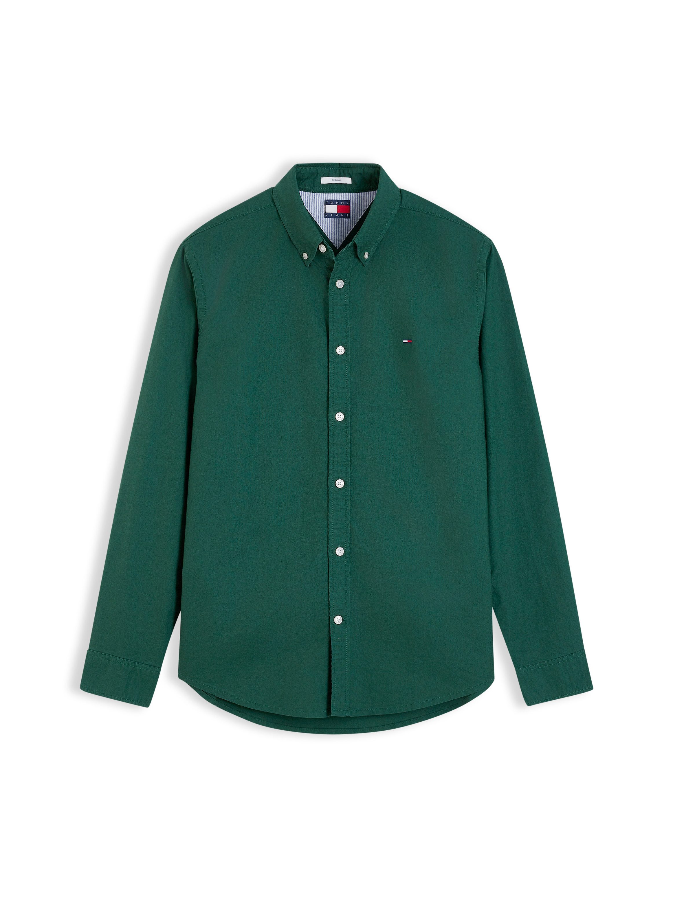 Tommy Jeans Langarmhemd REGULAR OXFORD SHIRT Regular fit mit Button-Down-Kragen – Bild 5 von 5