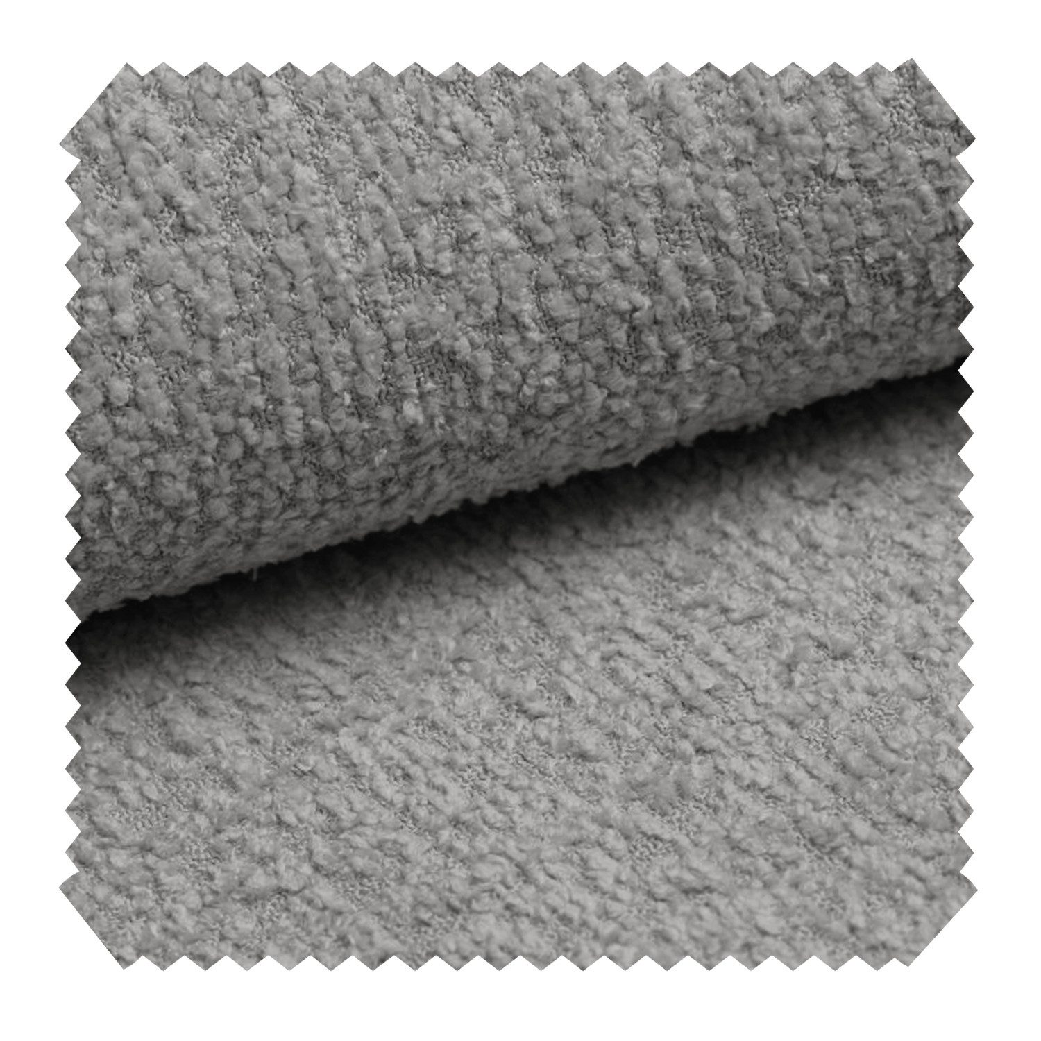 novely® Stoff ABEL - Bouclé-Polsterstoff - Schwer Entzündbarer Möbelstoff, 90% Recyceltes Polyester, Schwer Entzündbar, Meterware, 1lfm