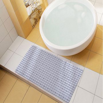Lubgitsr Duscheinlage rechteckig rutschfeste Duschmatte,für Duschwanne, Fußmassage-Badematte, 1-tlg.