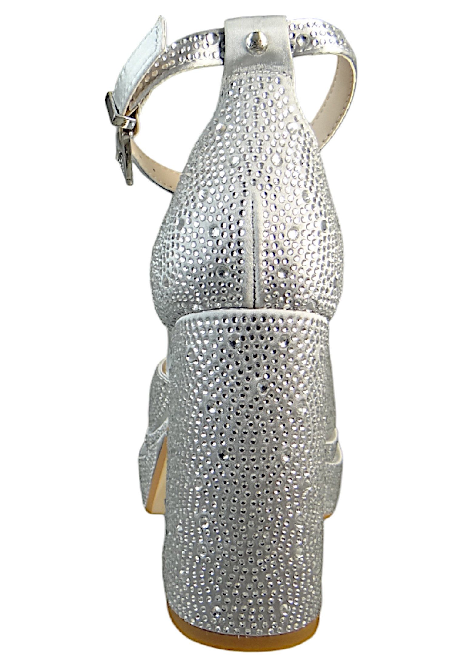 Buffalo 1290180 May Dorsay Vegan Silver Pumps