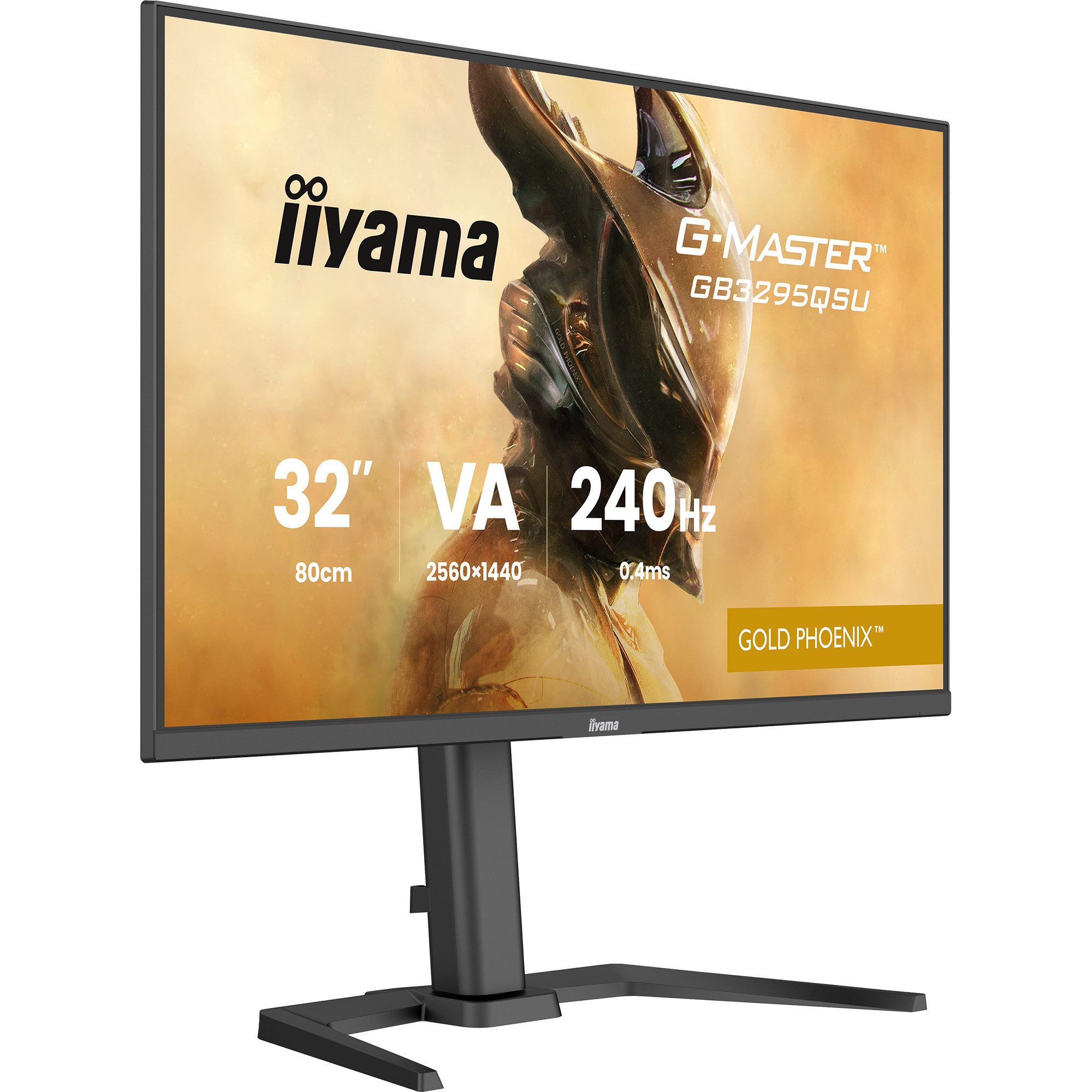 Iiyama iiyama G-Master GB3295QSU-B1 Gold Phoenix, TFT-Monitor (2560 x 1440 px)