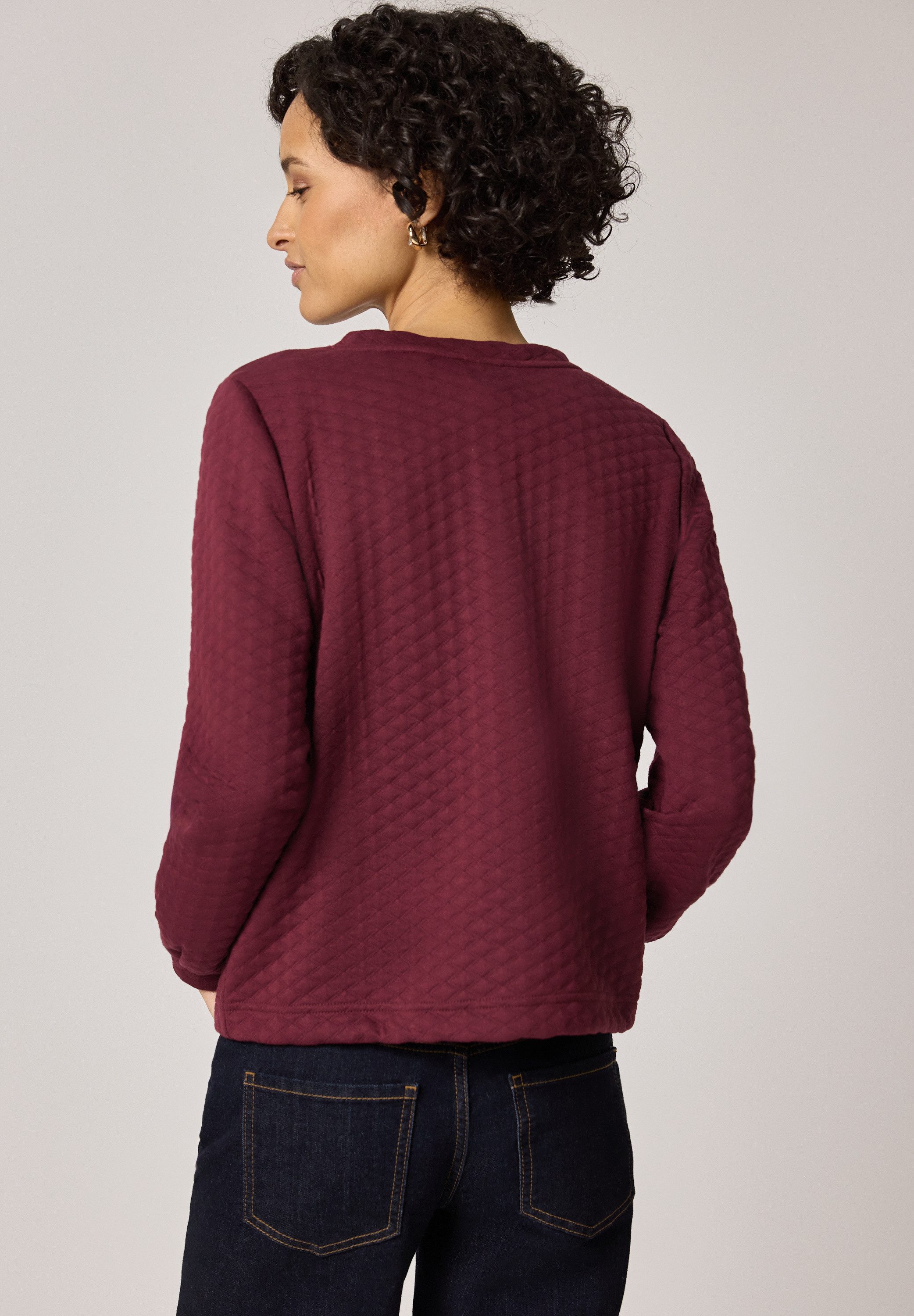 STREET ONE Cardigan mit Struktur
