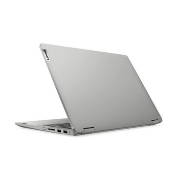 Lenovo IdeaPad Flex 5, fertig eingerichtetes Business-Notebook (35,60 cm/14 Zoll, Intel Core i5 1235U, Intel Iris Xe Graphics, 500 GB SSD, #mit Funkmaus +Notebooktasche)