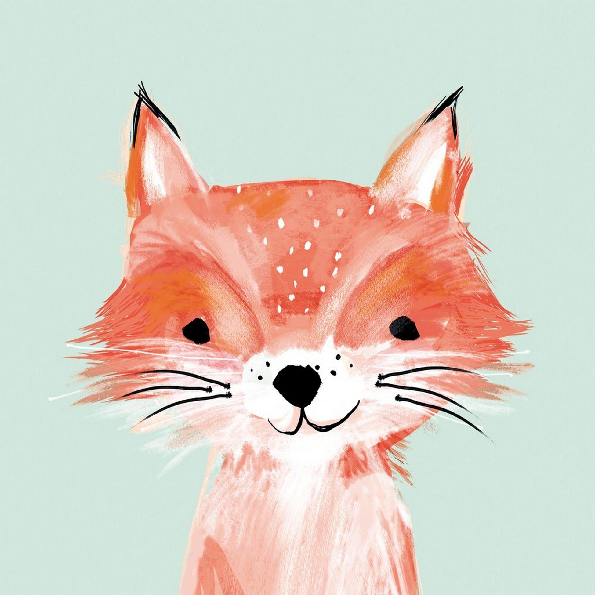 PPD Papierserviette 20 Servietten Foxy 33x33cm, (20 St)