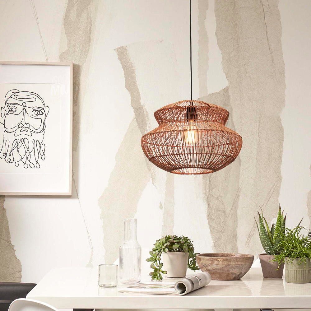 GOOD&MOJO Pendelleuchte Pendelleuchte Zanzibar in Natur E27