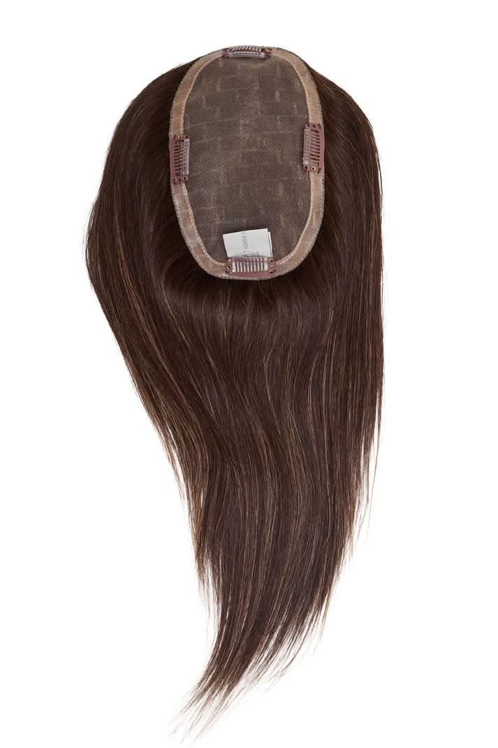 Gisela Mayer Toupet Gisela Mayer Remy Topper, Remy-Echthaar-Topper, 30 cm, Monofilament für natürlichen Scheitel