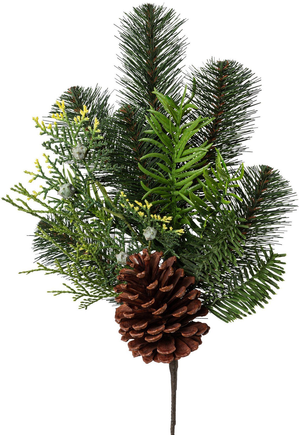 Winterliche Kunstpflanze Weihnachtsdeko Tanne, Creativ green, günstig online kaufen