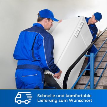 exquisit Waschtrockner WT8614-060D, 8,00 kg, 6 kg, 1400 U/min, 15 Programmen für Waschen & Trocknen, Display, Всеrgiker Programm