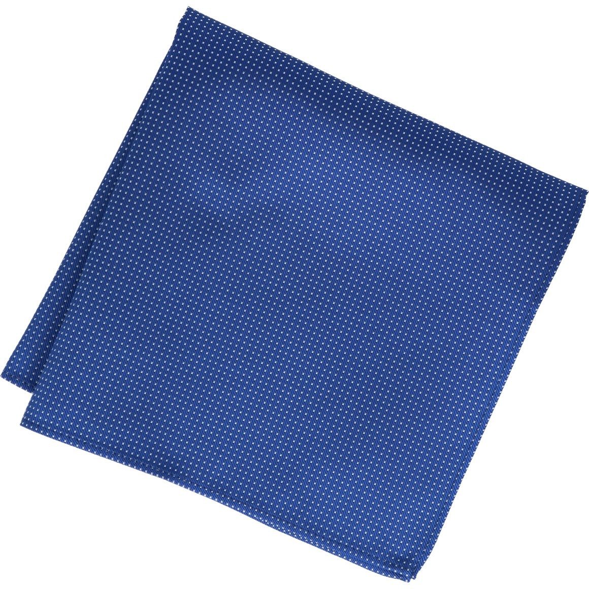 WILLEN Krawatte Willen Einstecktuch, mittelblau