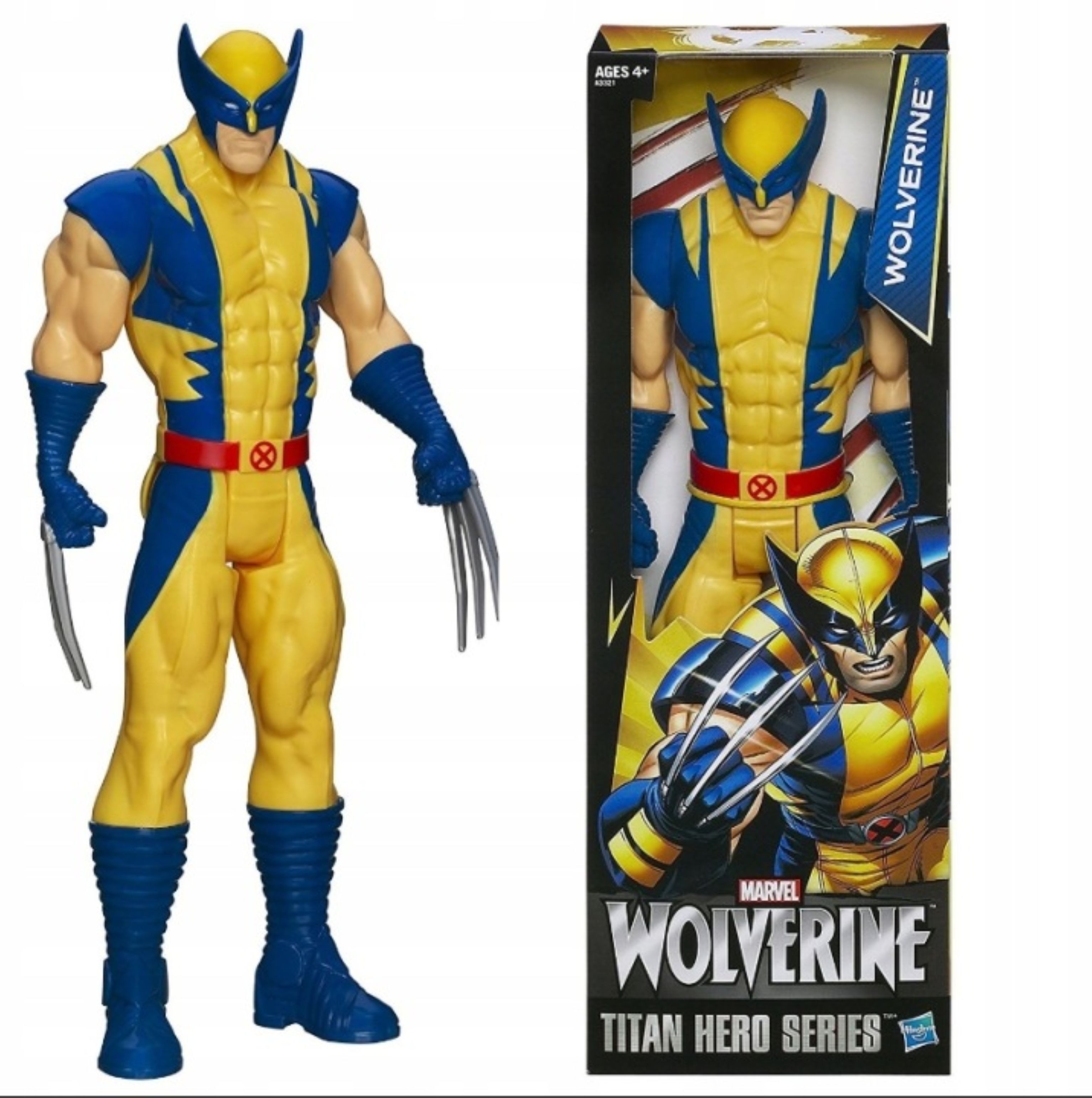 Hasbro Spielfigur Hasbro Marvel Wolverine X-Men Actionfigur 30 cm beweglich, (1-tlg)