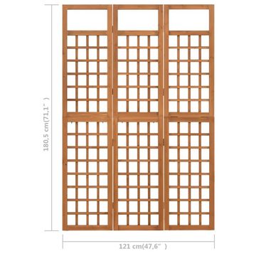 Beyamis Raumteiler Beyamis 3-tlg. Paravent/Spalier Massivholz Tanne 121x180,5 cm